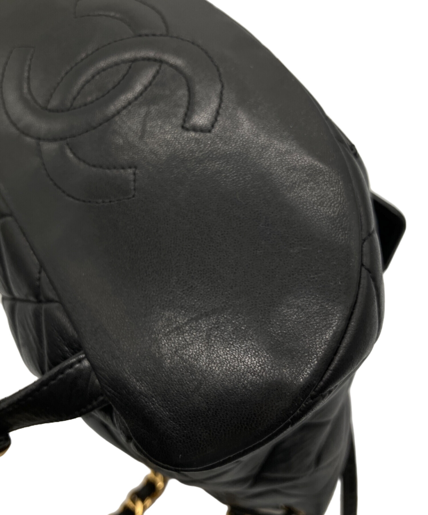 中古・古着通販】CHANEL (シャネル) マトラッセリュック ブラック