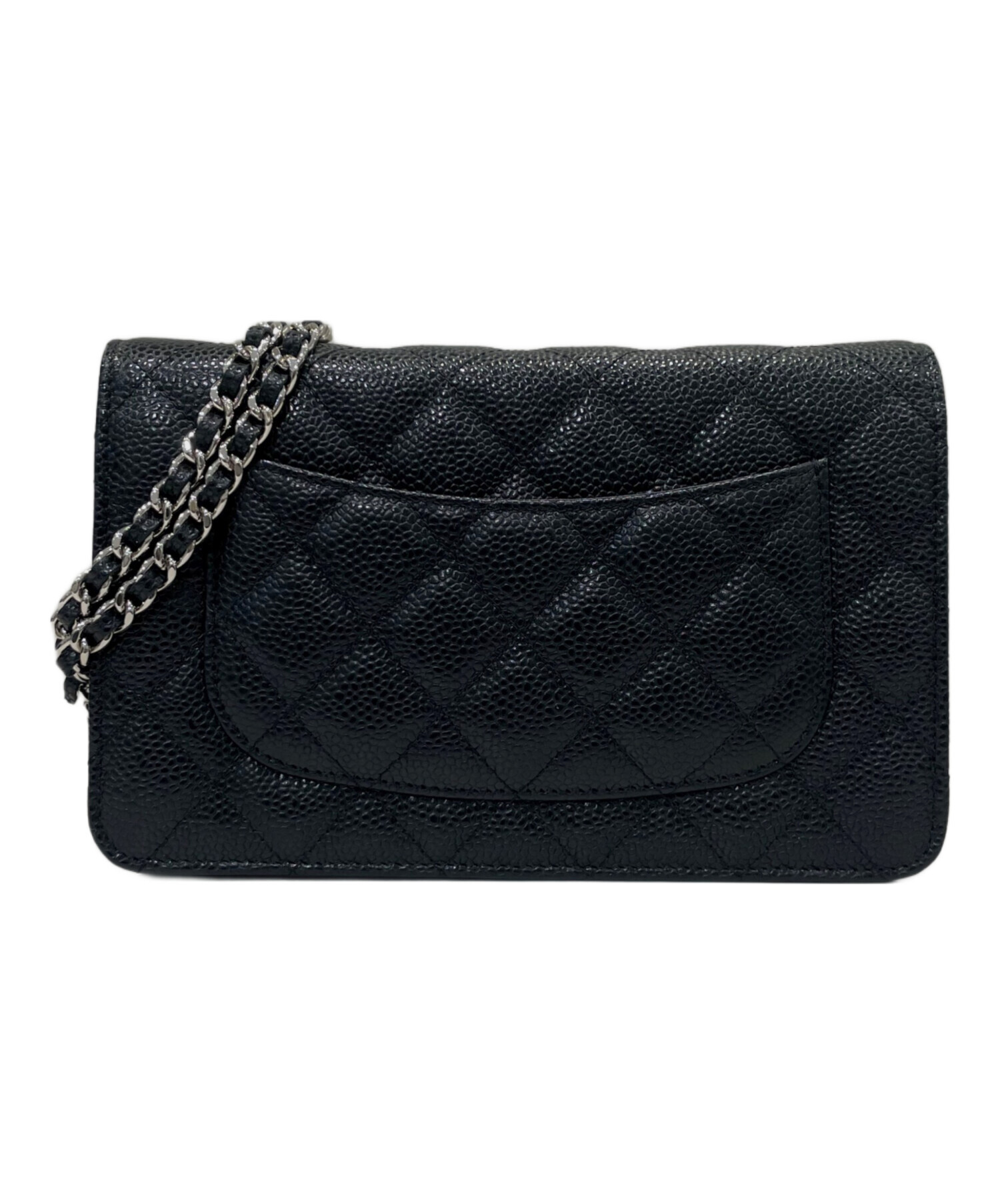 CHANEL マトラッセ　チェーンウォレット 中古・古着通販】CHANEL (シャネル) マトラッセ チェーンウォレット