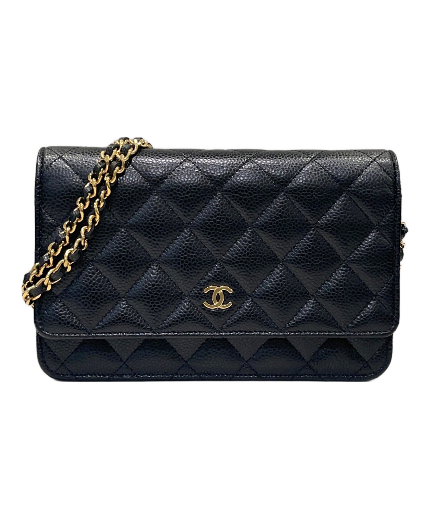 中古・古着通販】CHANEL (シャネル) マトラッセ チェーンウォレット 
