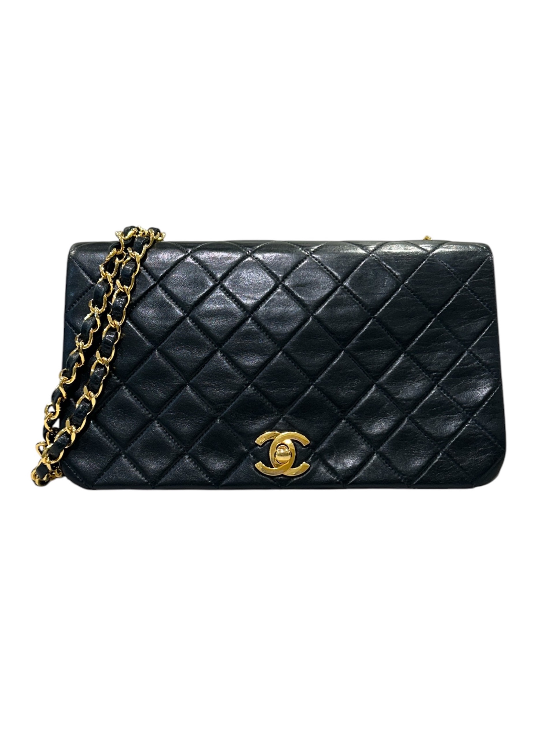 中古・古着通販】CHANEL (シャネル) フルフラップチェーンショルダー 