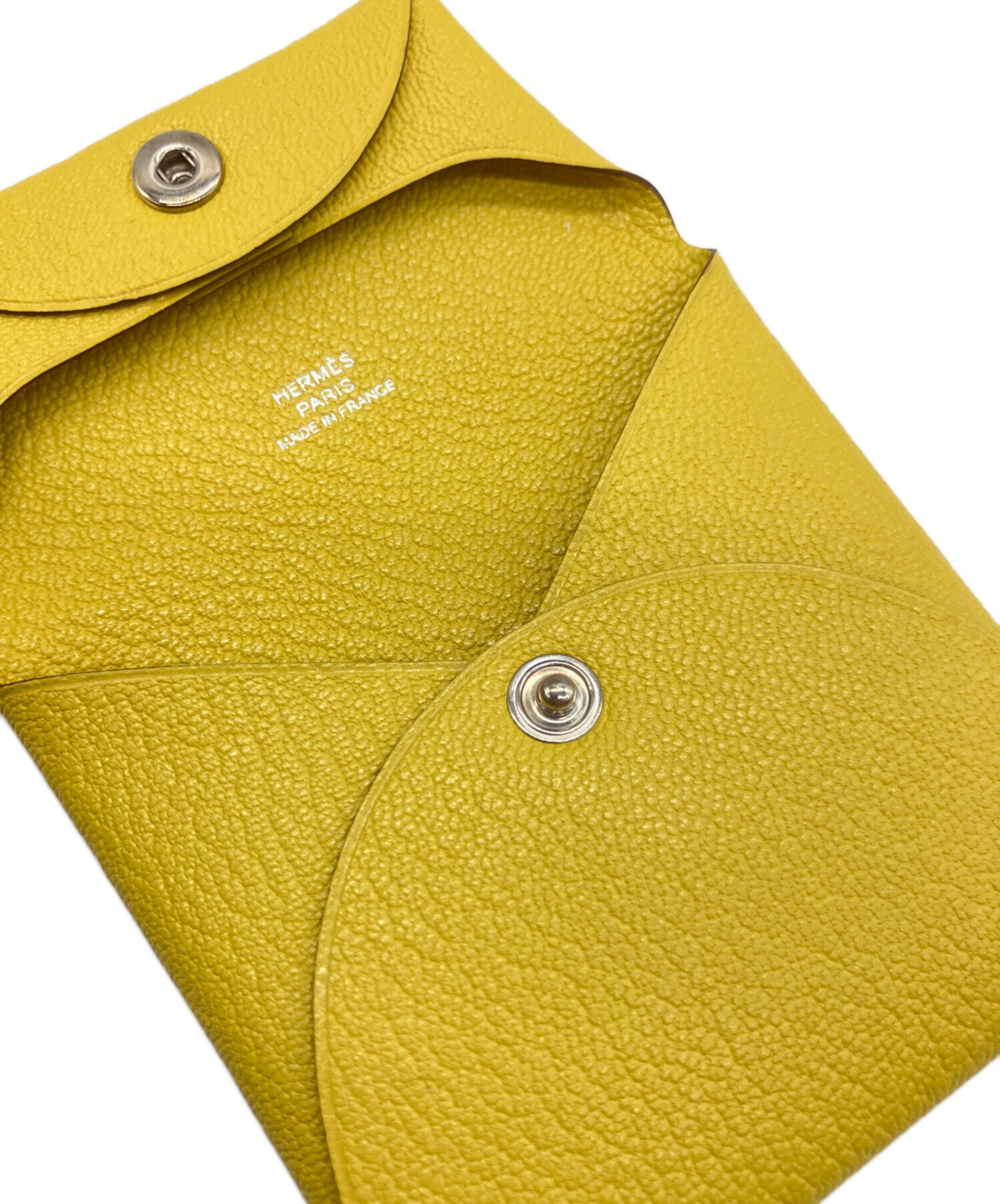中古・古着通販】HERMES (エルメス) コインケース イエロー｜ブランド 