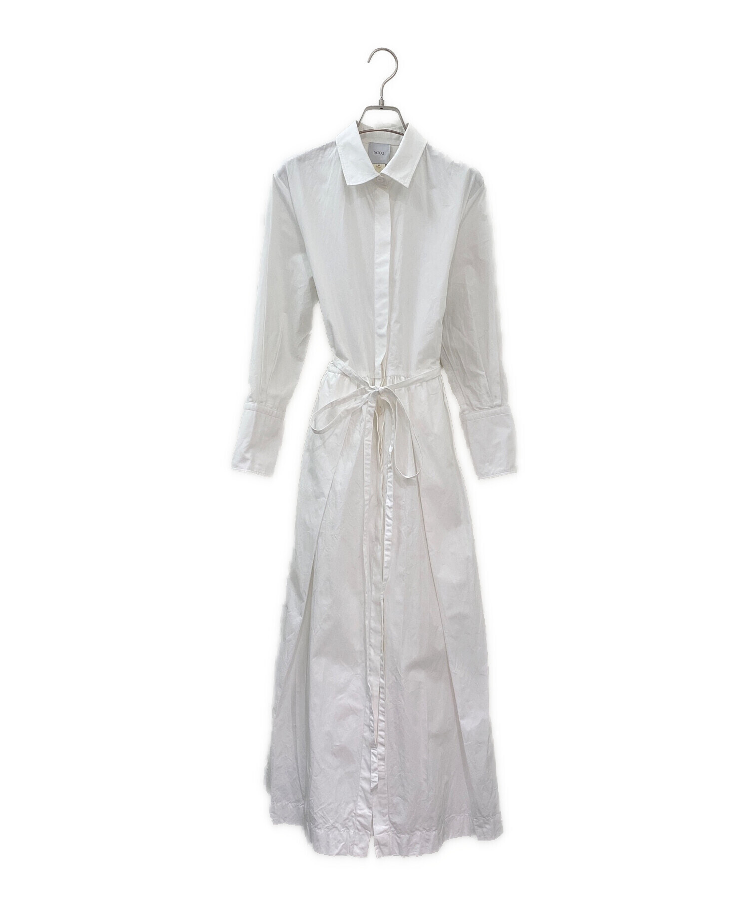中古・古着通販】patou (パトゥ) ワンピース ホワイト サイズ:36  
