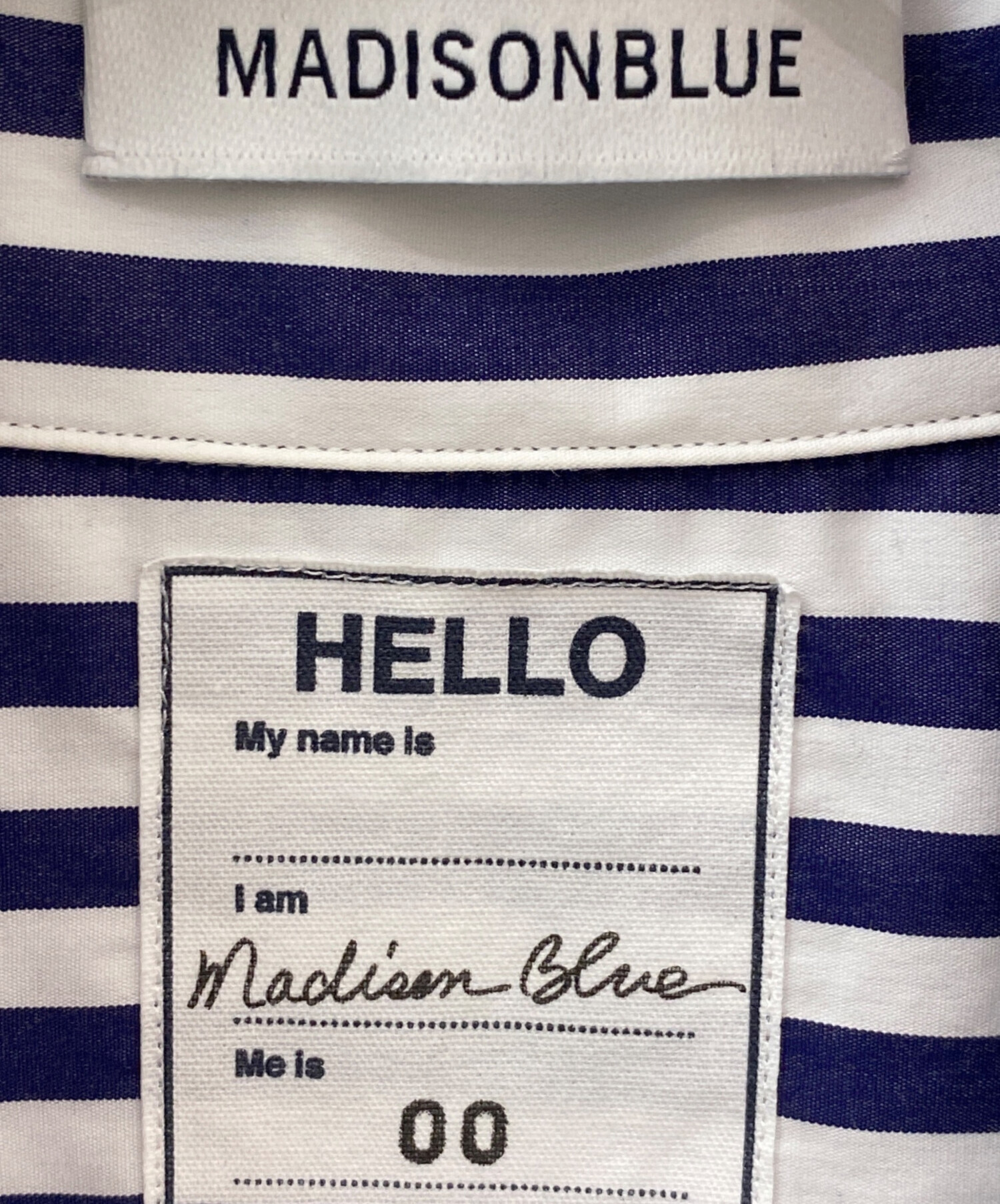 中古・古着通販】MADISON BLUE (マディソンブルー) 七分袖シャツ 