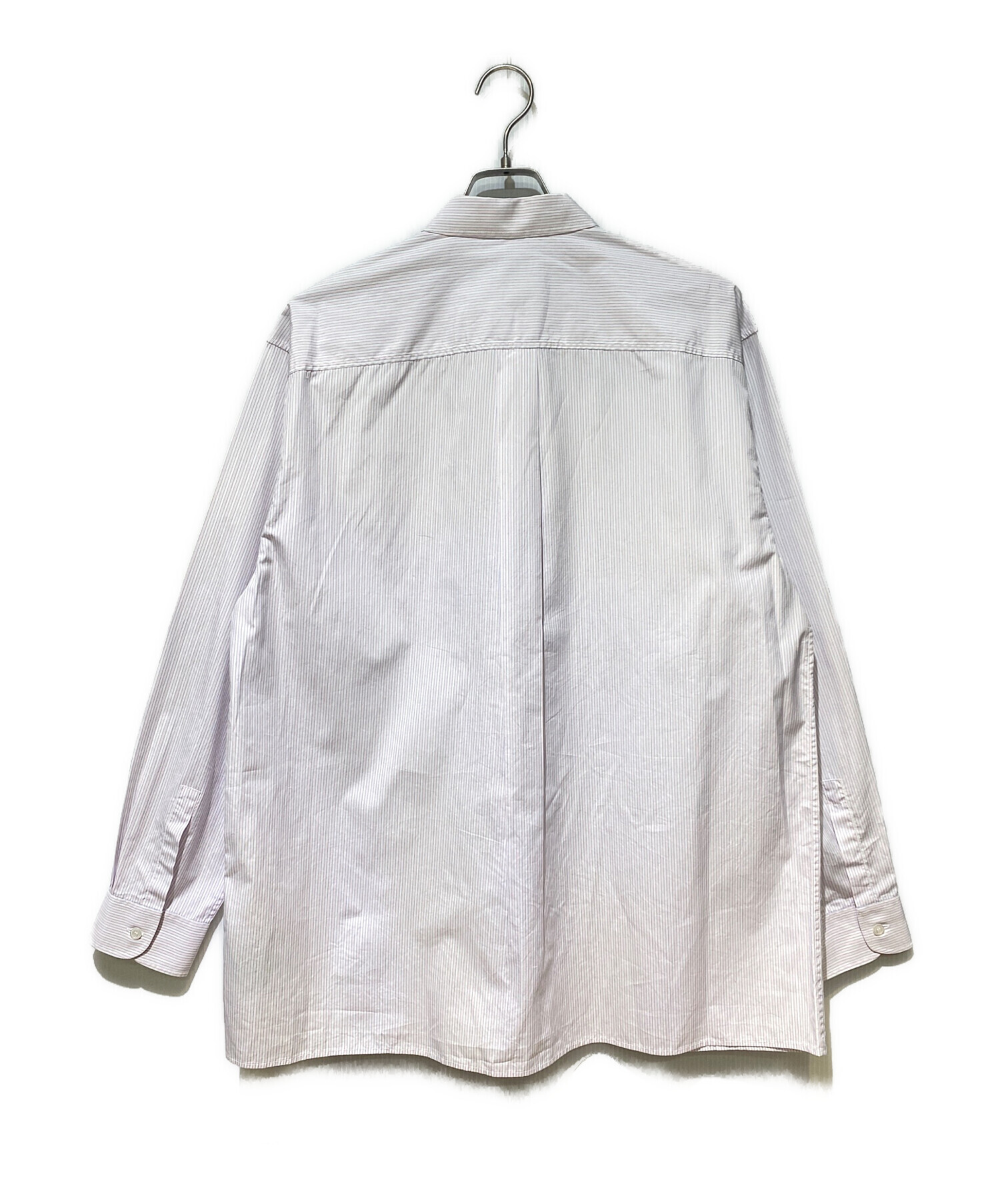 中古・古着通販】Dior (ディオール) コットンストライプシャツ ピンク 