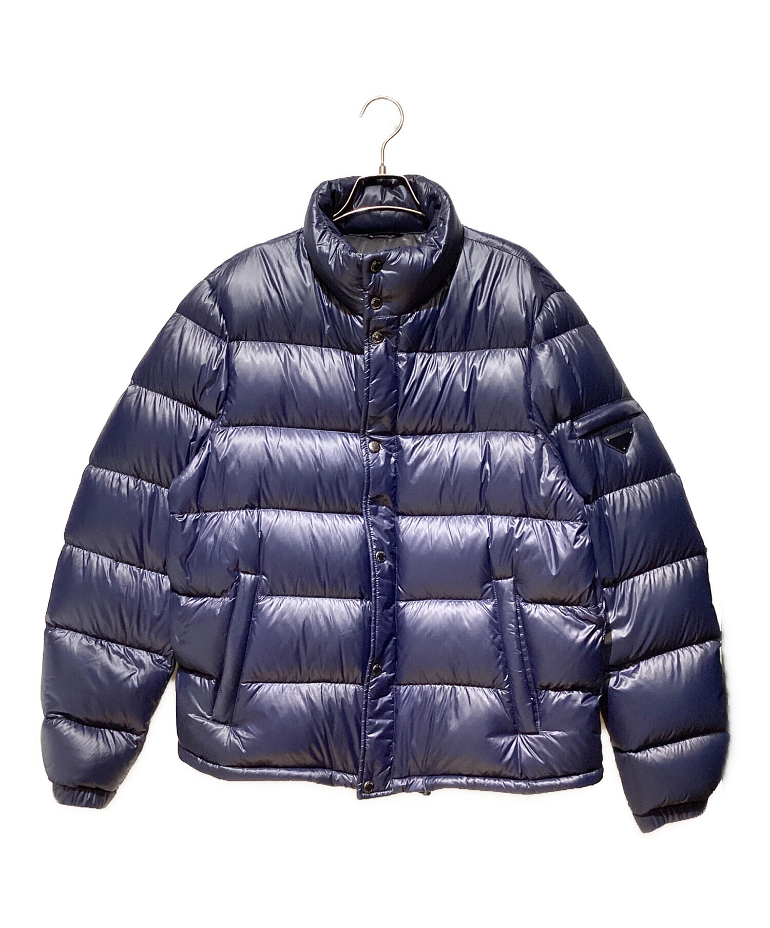 中古・古着通販】PRADA (プラダ) Logo Plate Nylon Down Jacket（ロゴ 