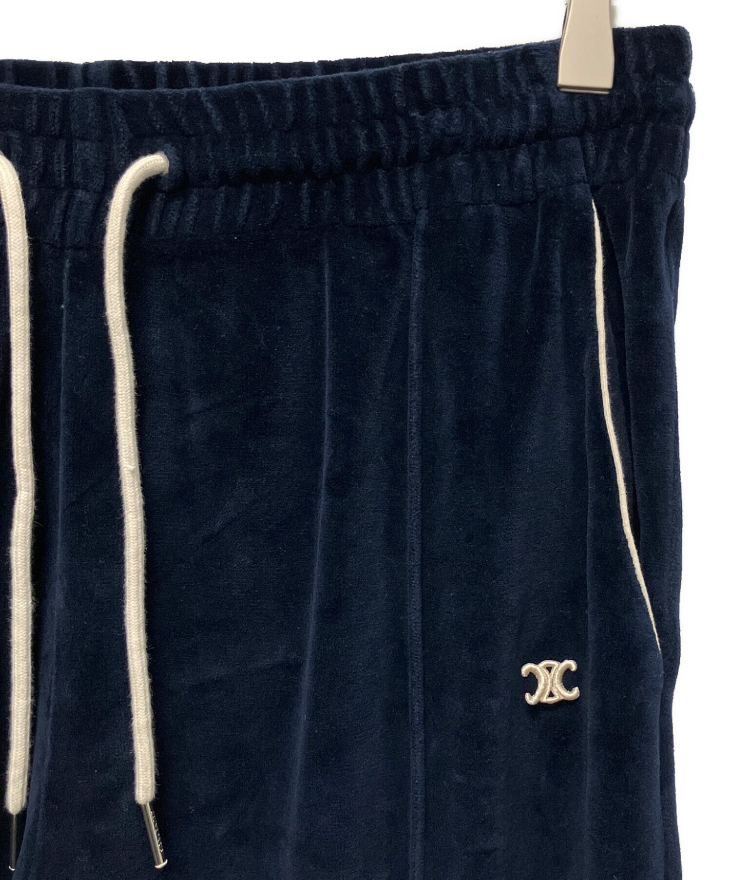 新品未使用 CELINE セリーヌ トリオンフ エンボス ジャージーパンツ XS 中古・古着通販】CELINE (セリーヌ) トリオンフ フレアジャージー