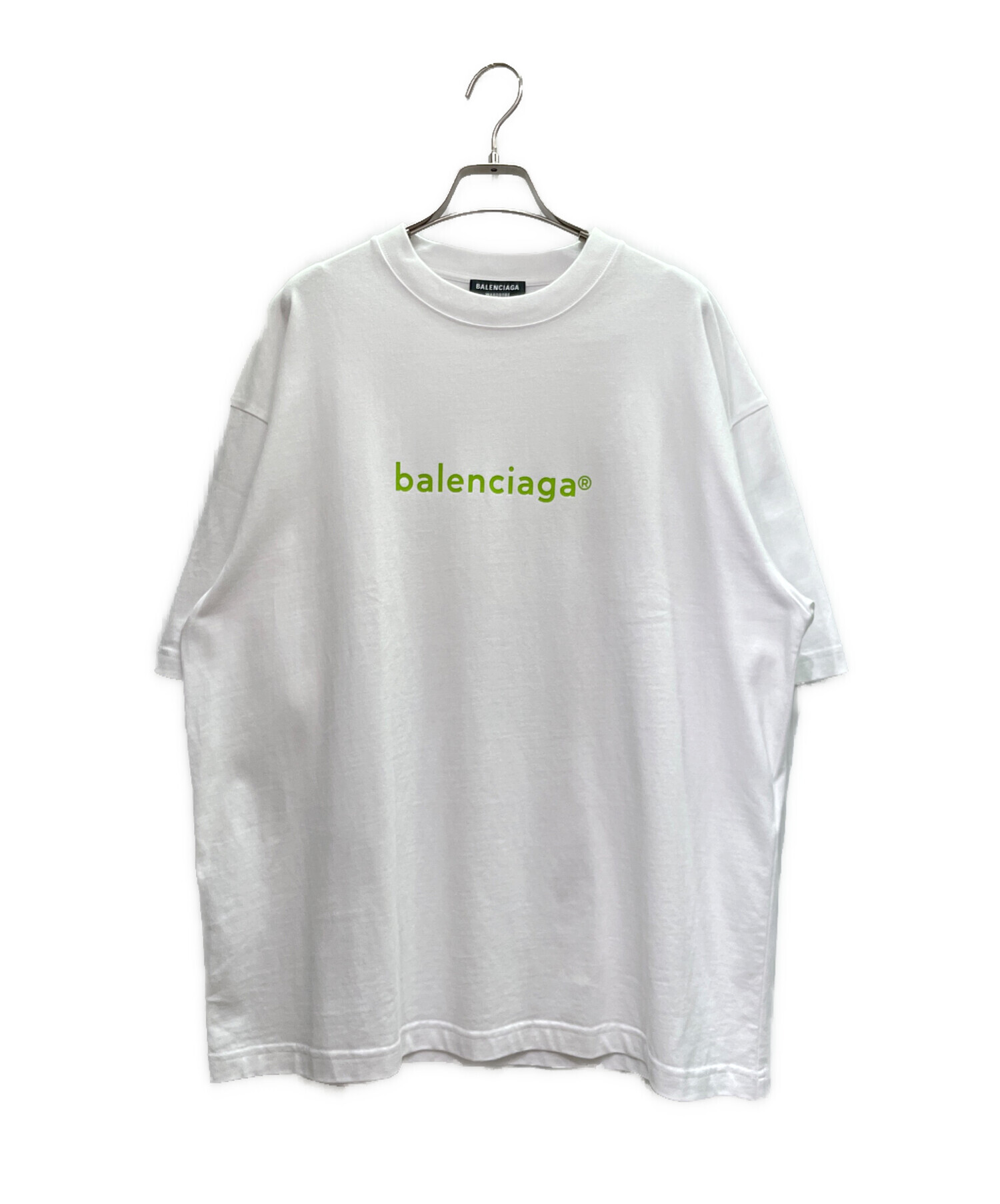 中古・古着通販】BALENCIAGA (バレンシアガ) ロゴオーバーサイズ T 