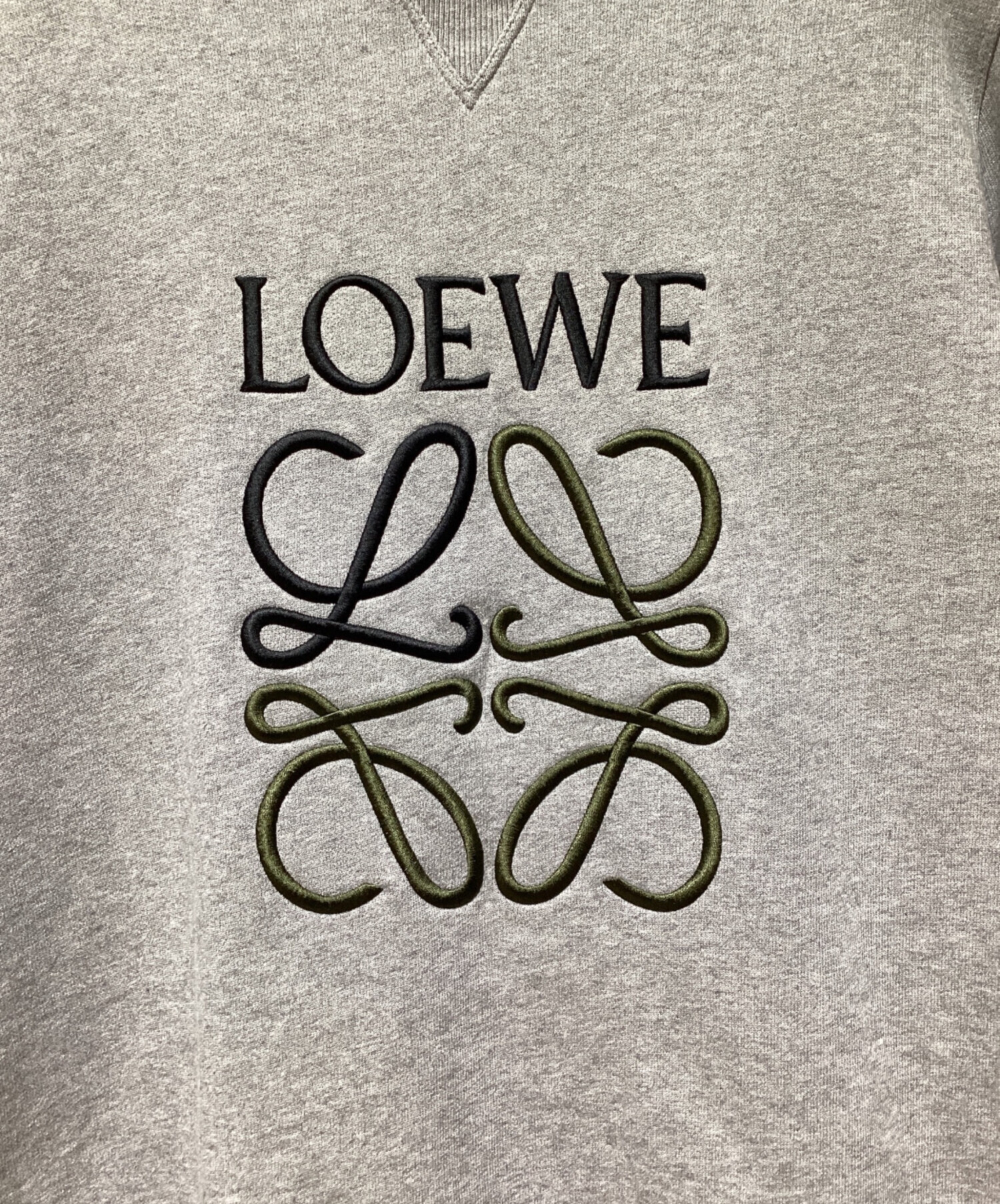 LOEWE アナグラム エンブロイダリー スウェットシャツ XL 【公式通販】