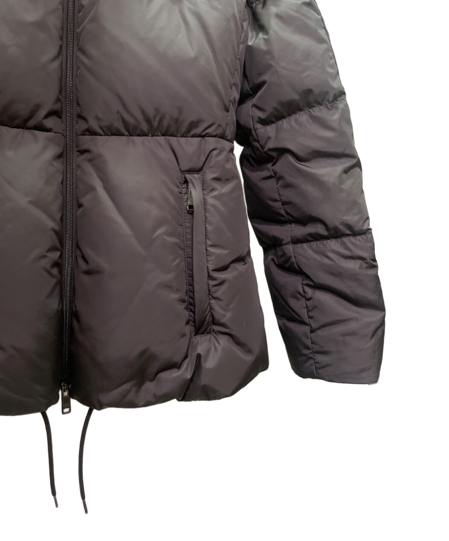 中古・古着通販】PRADA (プラダ) ロゴプレート ダウンジャケット