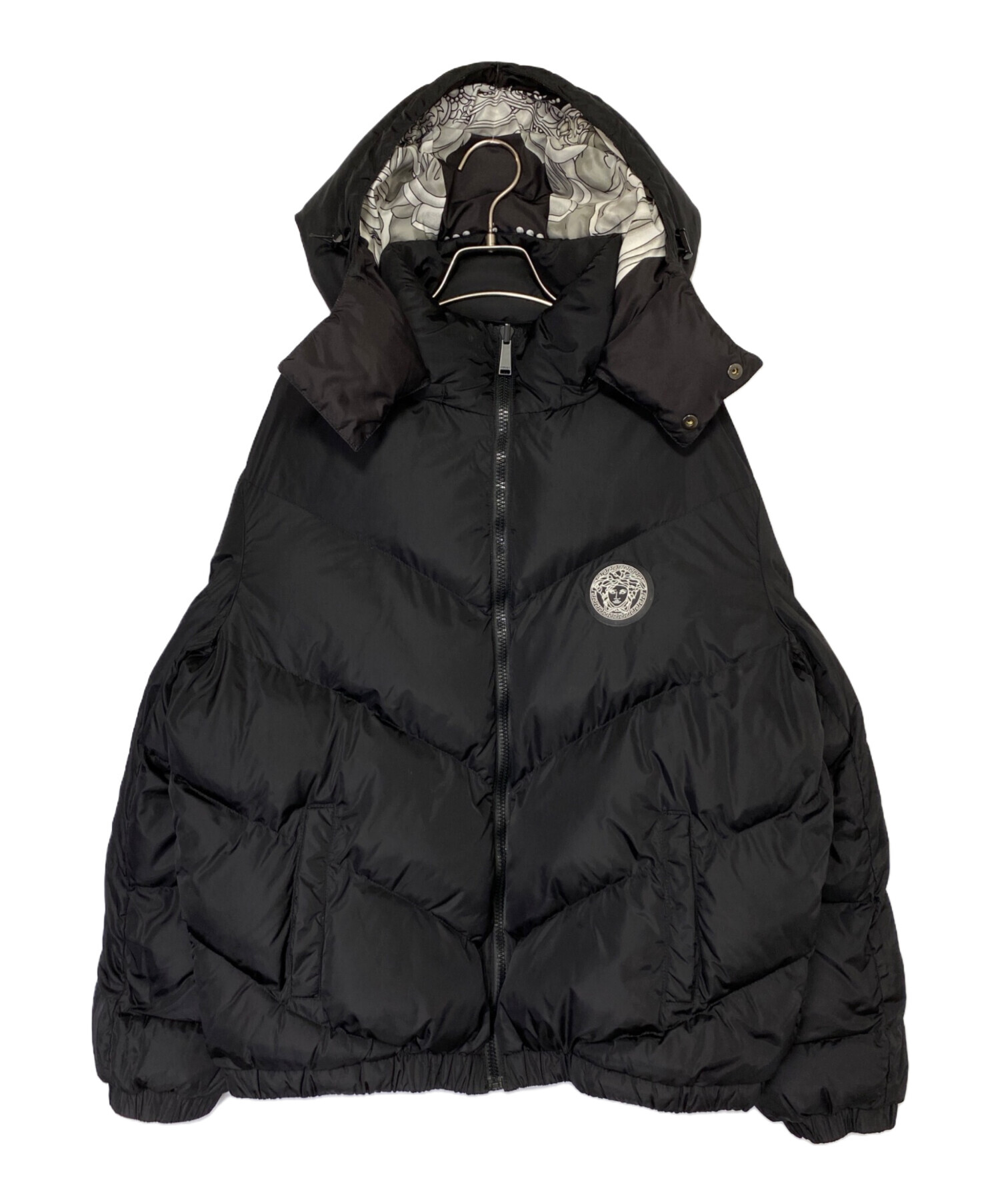 中古・古着通販】VERSACE (ヴェルサーチ) リバーシブルダウン