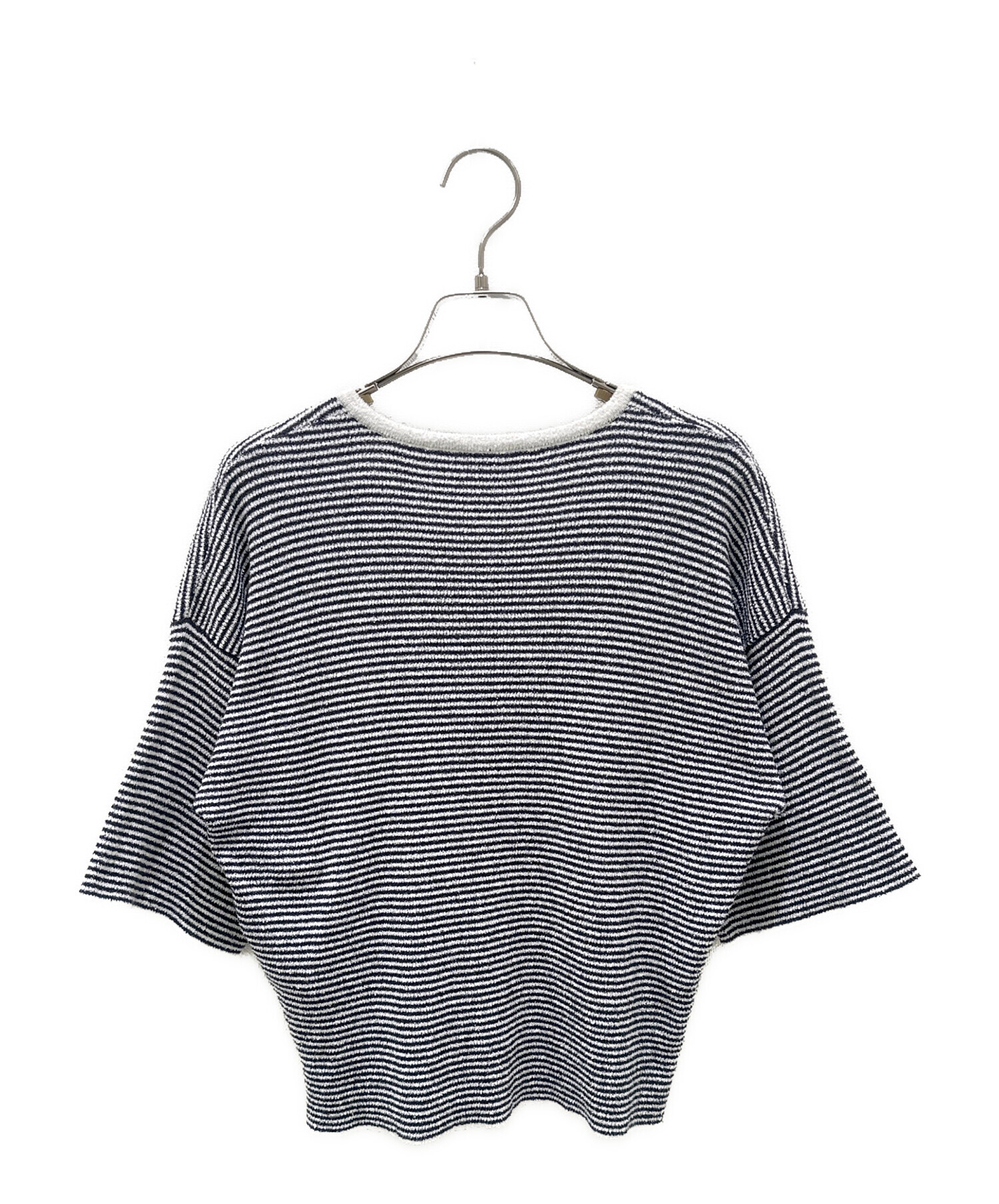 中古・古着通販】CHANEL (シャネル) ココマークボタンニット ホワイト