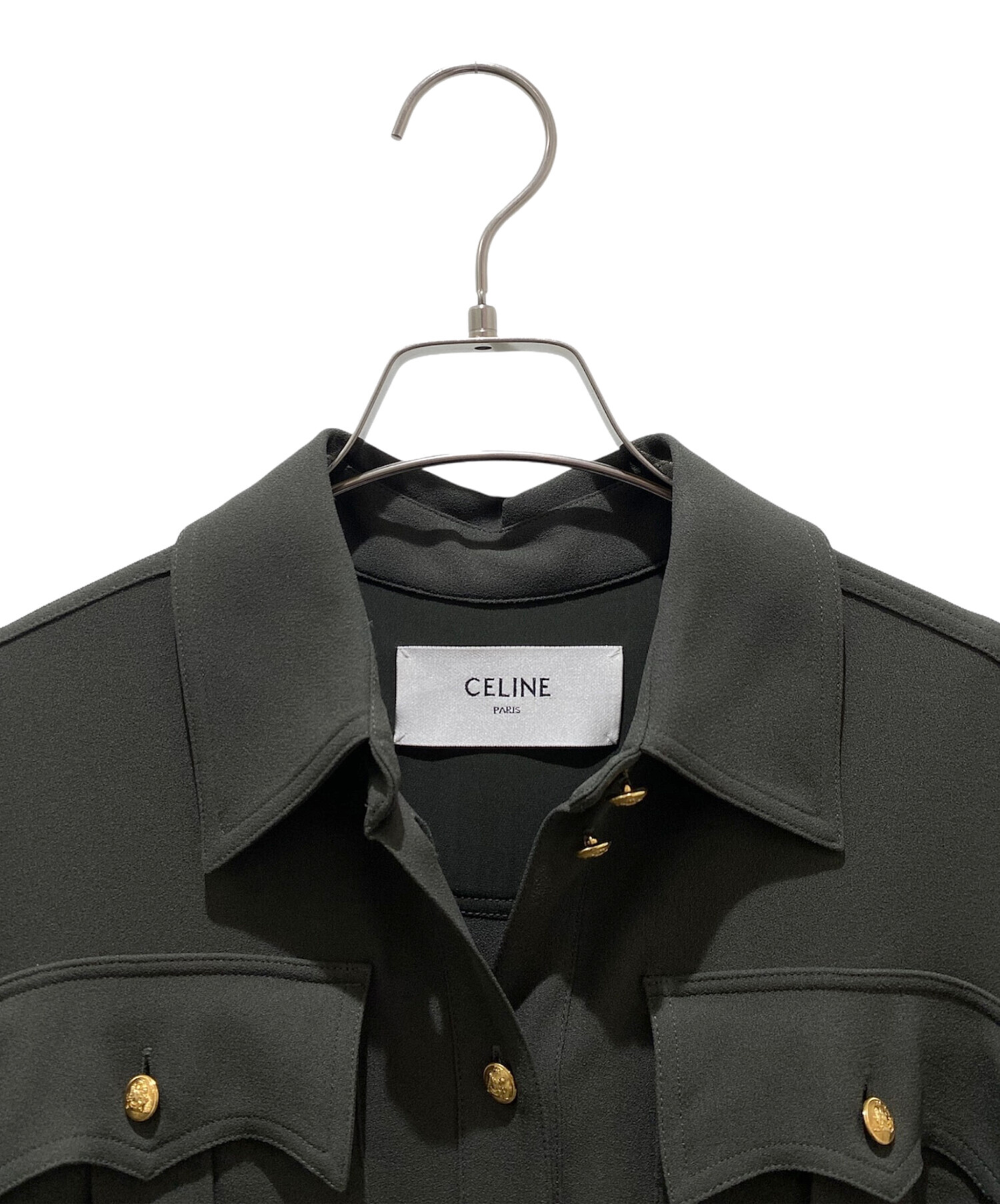 セリーヌ　長袖ワンピース CELINE（セリーヌ） ワンピース 2R51K204D.38NO レディース シルク
