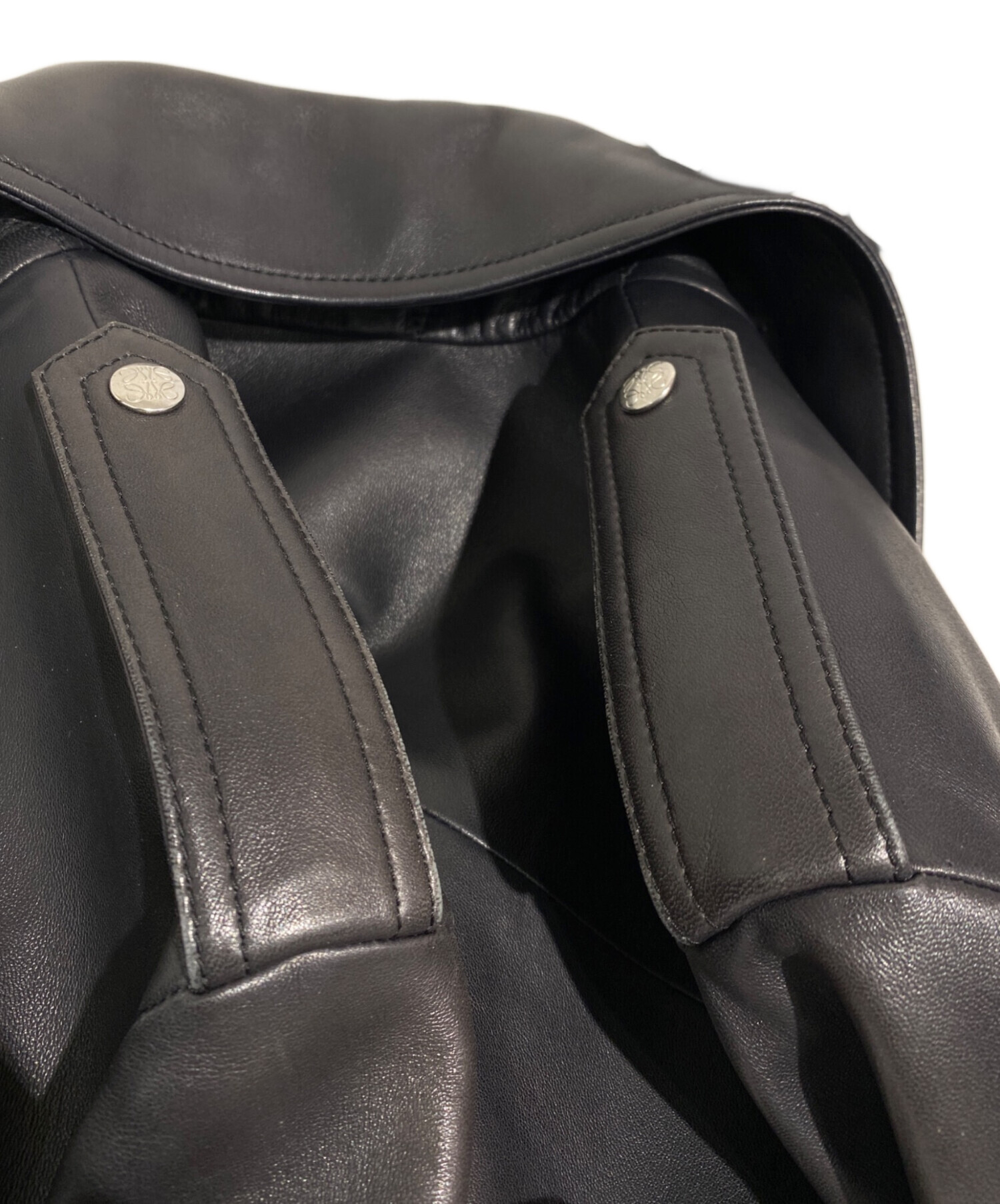 中古・古着通販】LOEWE (ロエベ) A2-TYPE Leather Jacket（A2タイプ