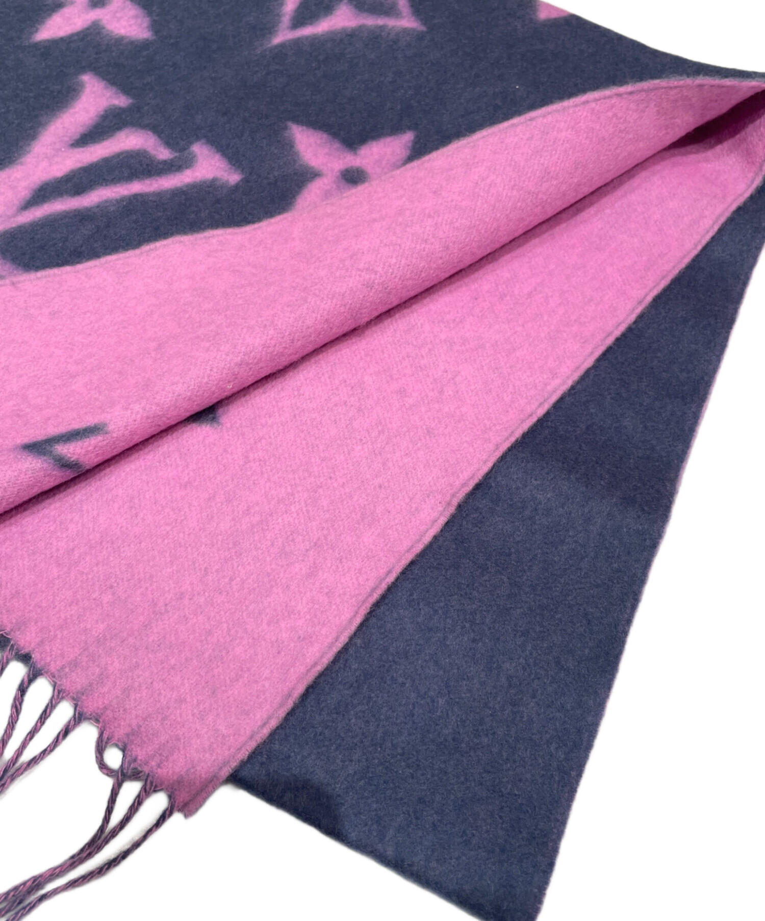 LOUIS VUITTON マフラー・レイキャビック ピンク ルイヴィトン エシャルプ・レイキャビック グラディエント LOUIS