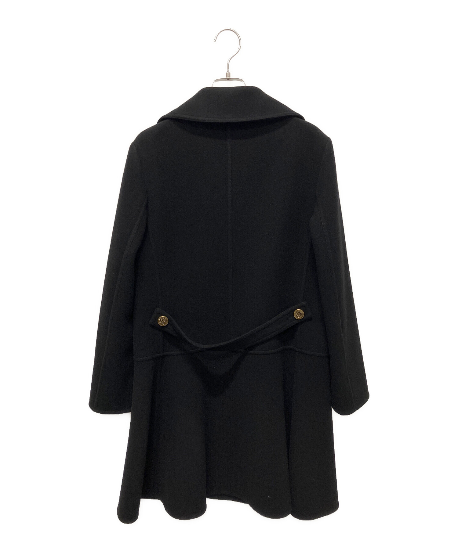 中古・古着通販】LOUIS VUITTON (ルイ ヴィトン) Pコート ブラック