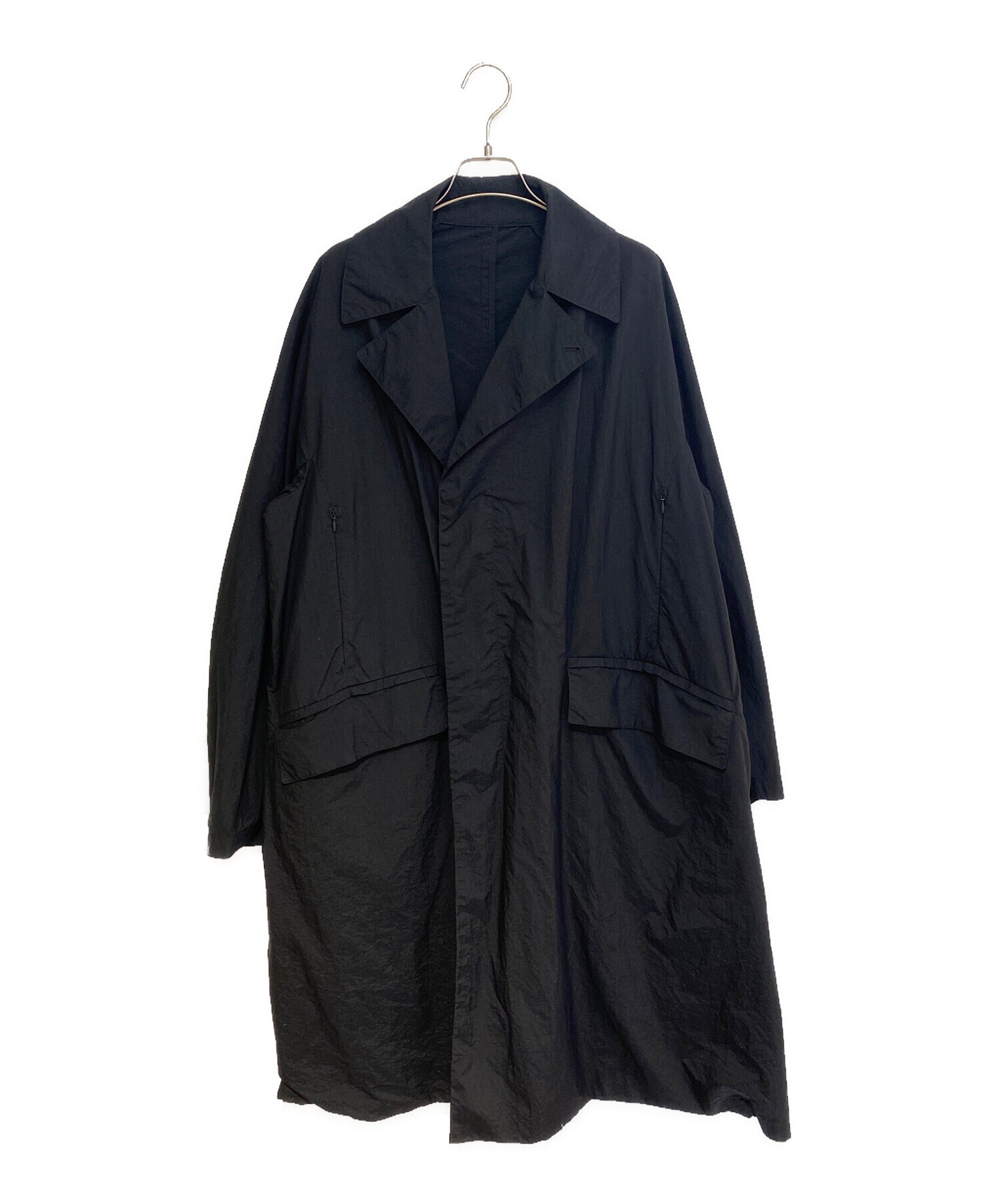 中古・古着通販】teatora (テアトラ) DEVICE COAT ブラック サイズ:2