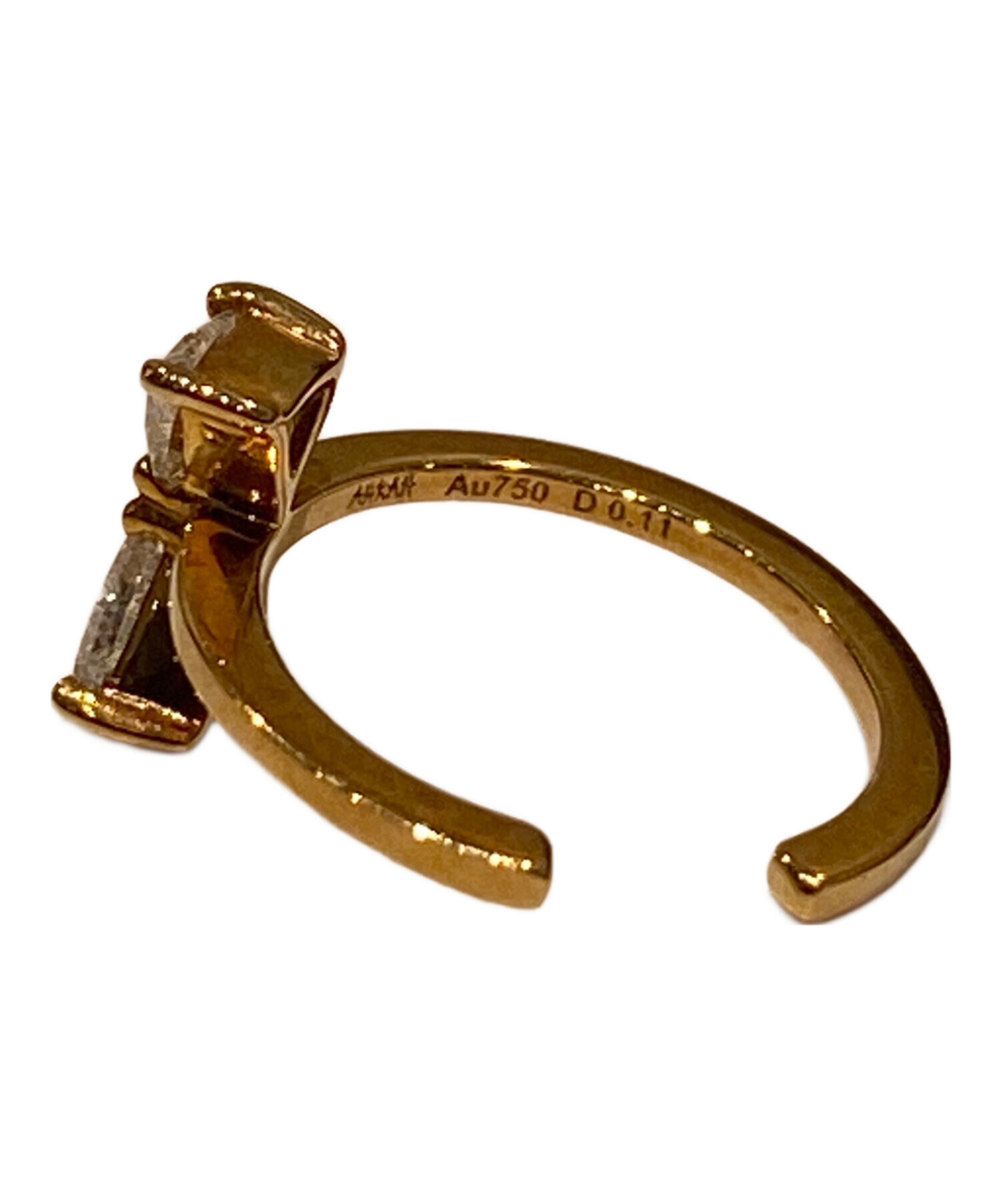 中古・古着通販】AHKAH (アーカー) セブロンダイヤモンド イヤーカフ 