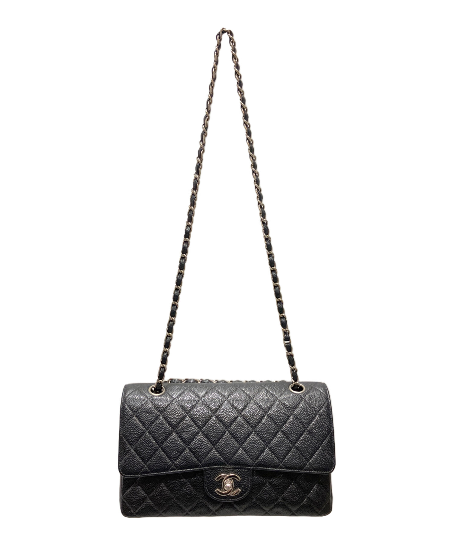 CHANELシャネルマトラッセ25 Wチェーンショルダーバッグお値下げ中！ CHANEL 新品同様 シャネル マトラッセ 25 チェーン ショルダー