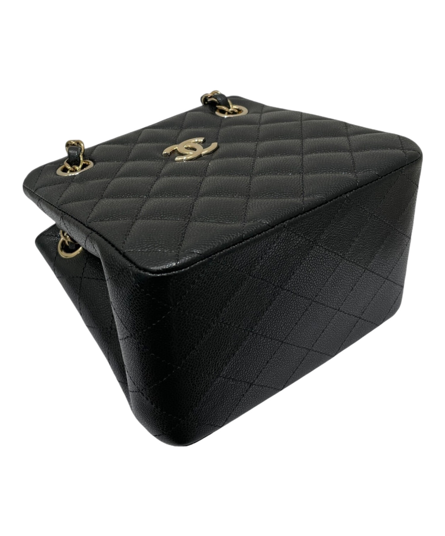 中古・古着通販】CHANEL (シャネル) チェーンショルダーバケットバッグ 