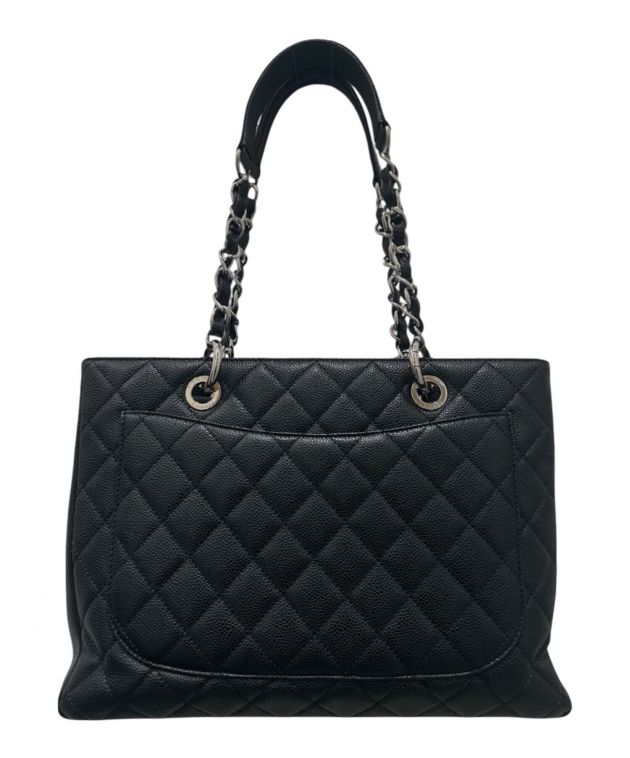 中古・古着通販】CHANEL (シャネル) GSTトートバッグ ブラック