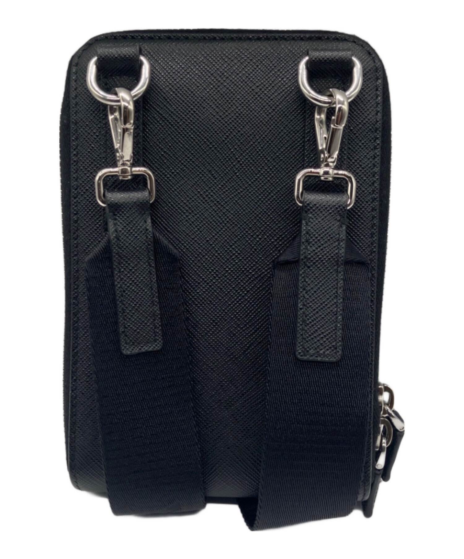 中古・古着通販】PRADA (プラダ) サファリアーノレザーミニショルダー 