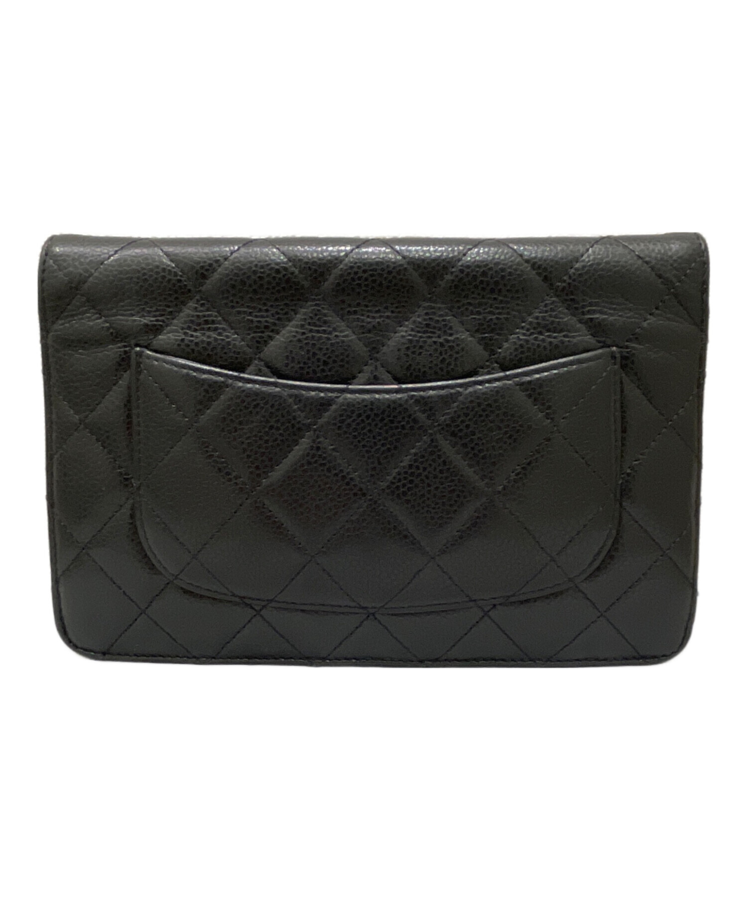 中古・古着通販】CHANEL (シャネル) チェーンショルダーウォレット