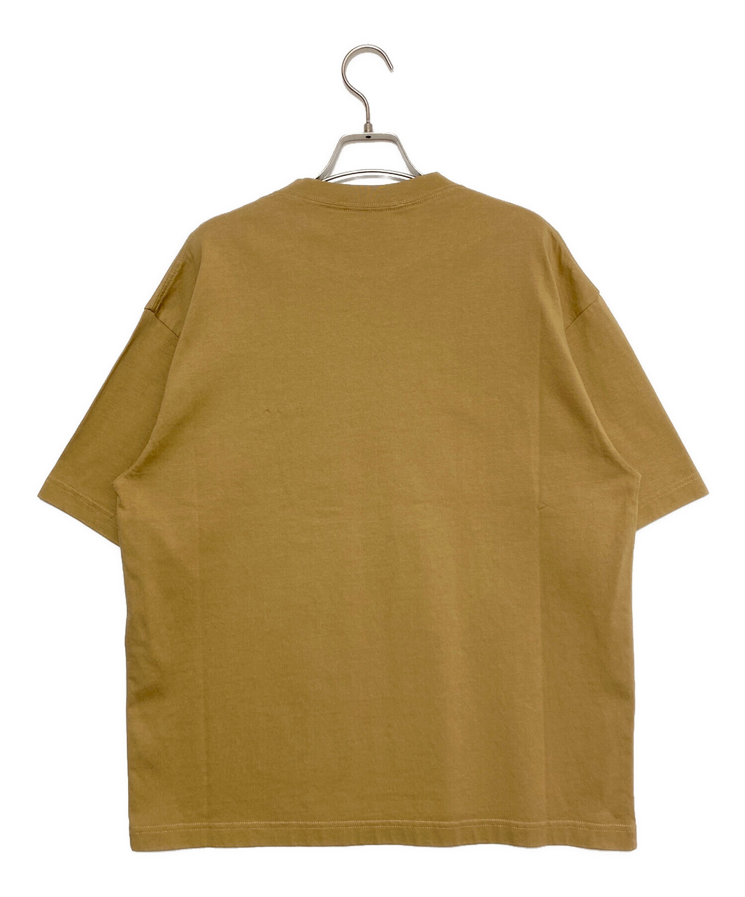 中古・古着通販】BALENCIAGA (バレンシアガ) ロゴTシャツ ブラウン 