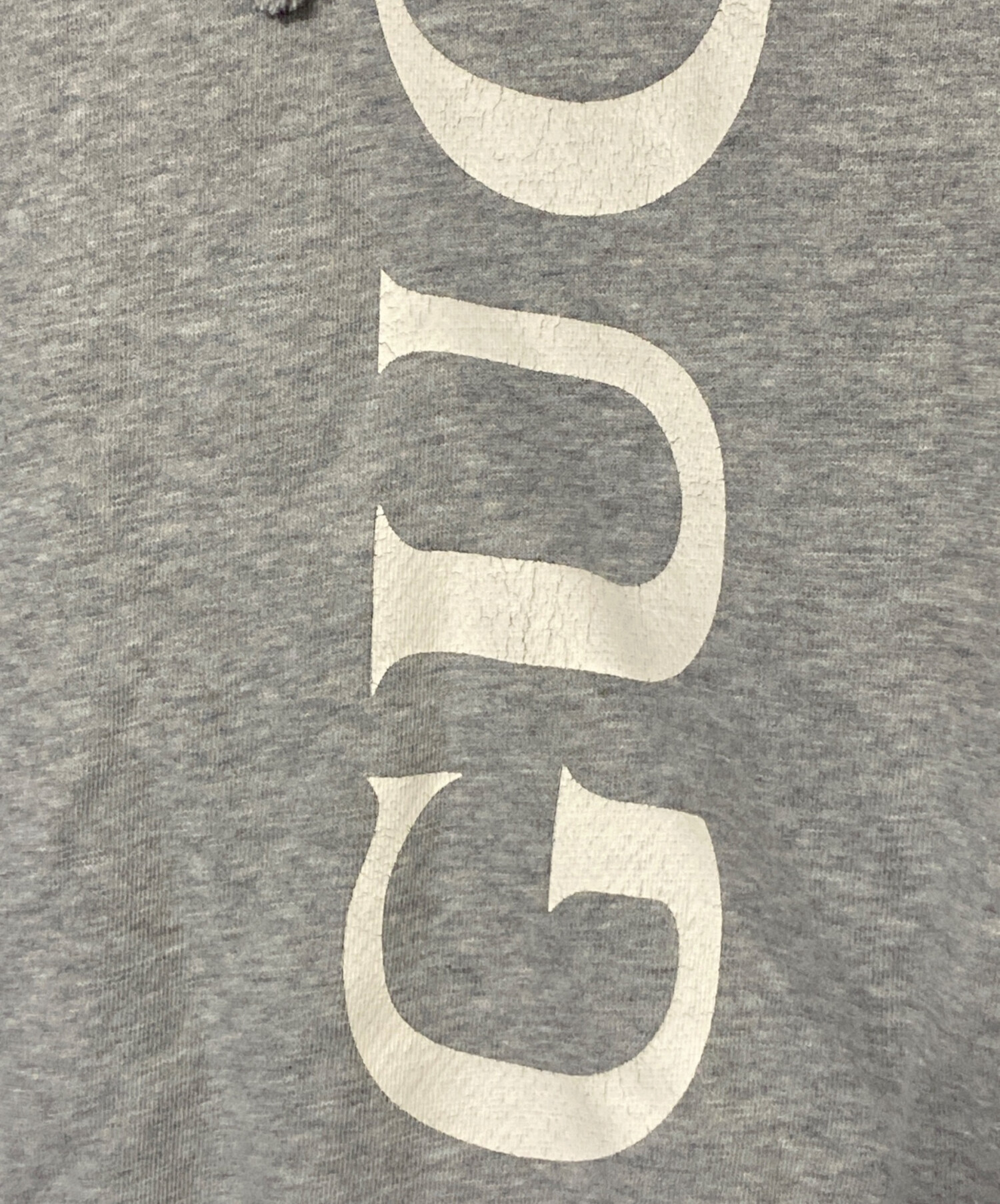 中古・古着通販】GUCCI (グッチ) ロゴパーカー グレー サイズ:XS