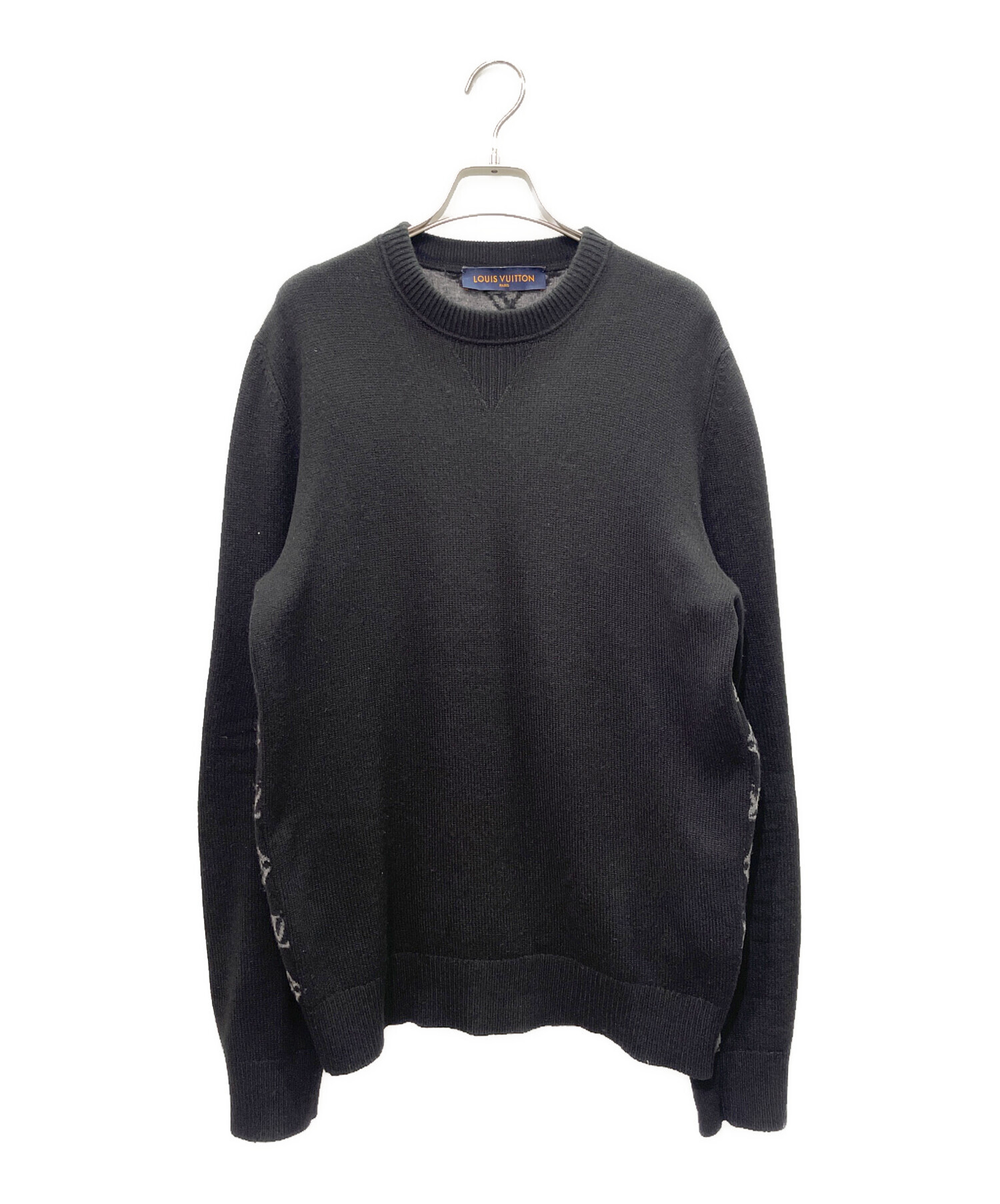 美品　ルイヴィトン　モノグラムミックス　カシミア　クルーネック　ニット 中古・古着通販】LOUIS VUITTON (ルイ ヴィトン) カシミヤ混