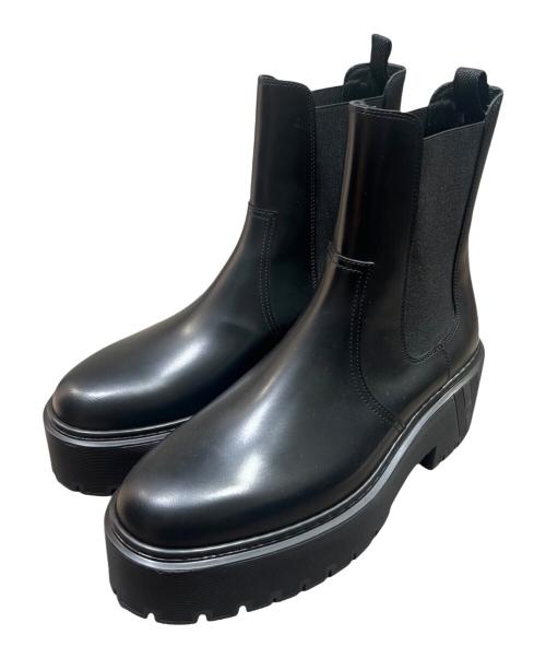 HERMESエルメス ハロウ　厚底サイドゴアブーツ ブラック36 1094001011508707_01_6872w.jpeg