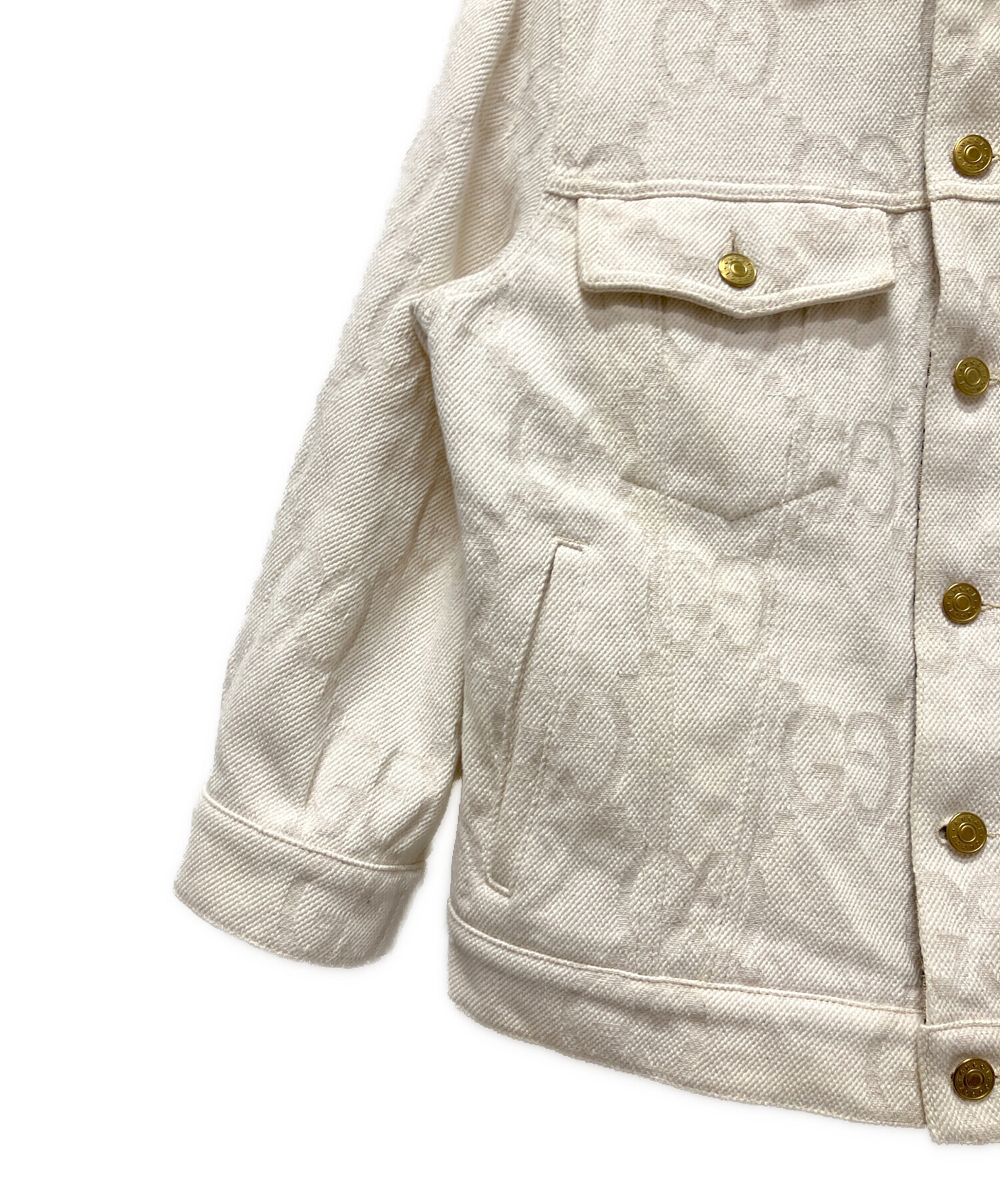 中古・古着通販】GUCCI (グッチ) マキシGGジャガードジャケット