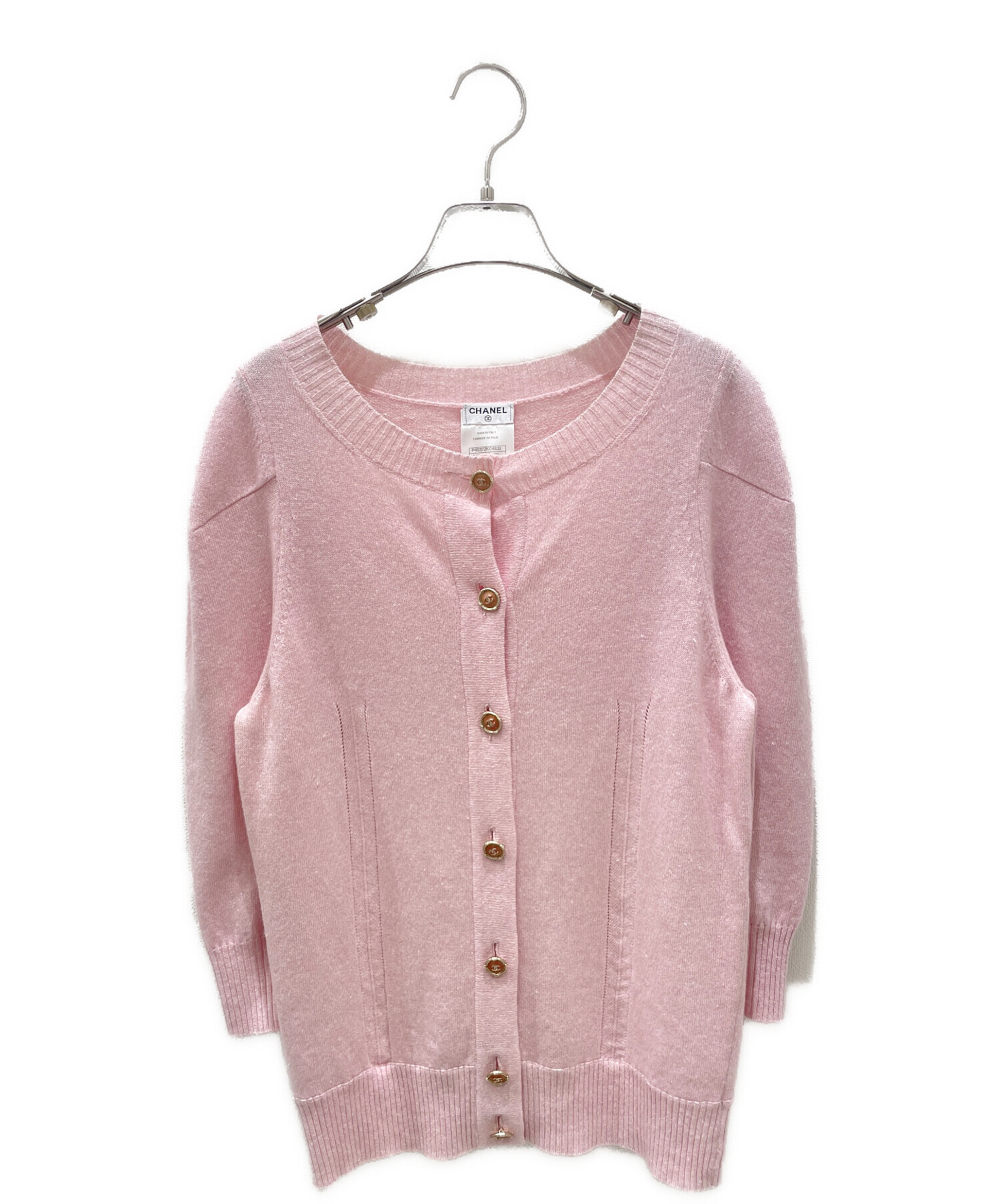 中古・古着通販】CHANEL (シャネル) P45 ココマークボタンカーディガン