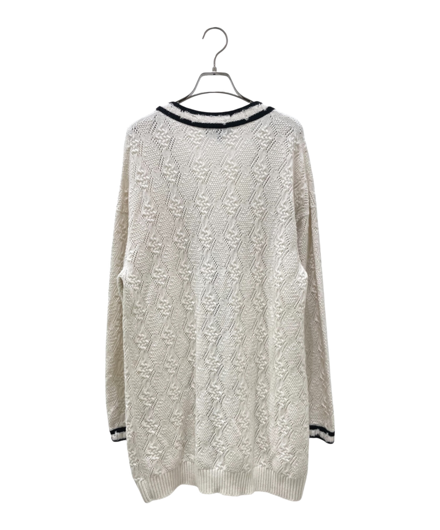 中古・古着通販】CHANEL (シャネル) ココボタン カシミヤ カーディガン 