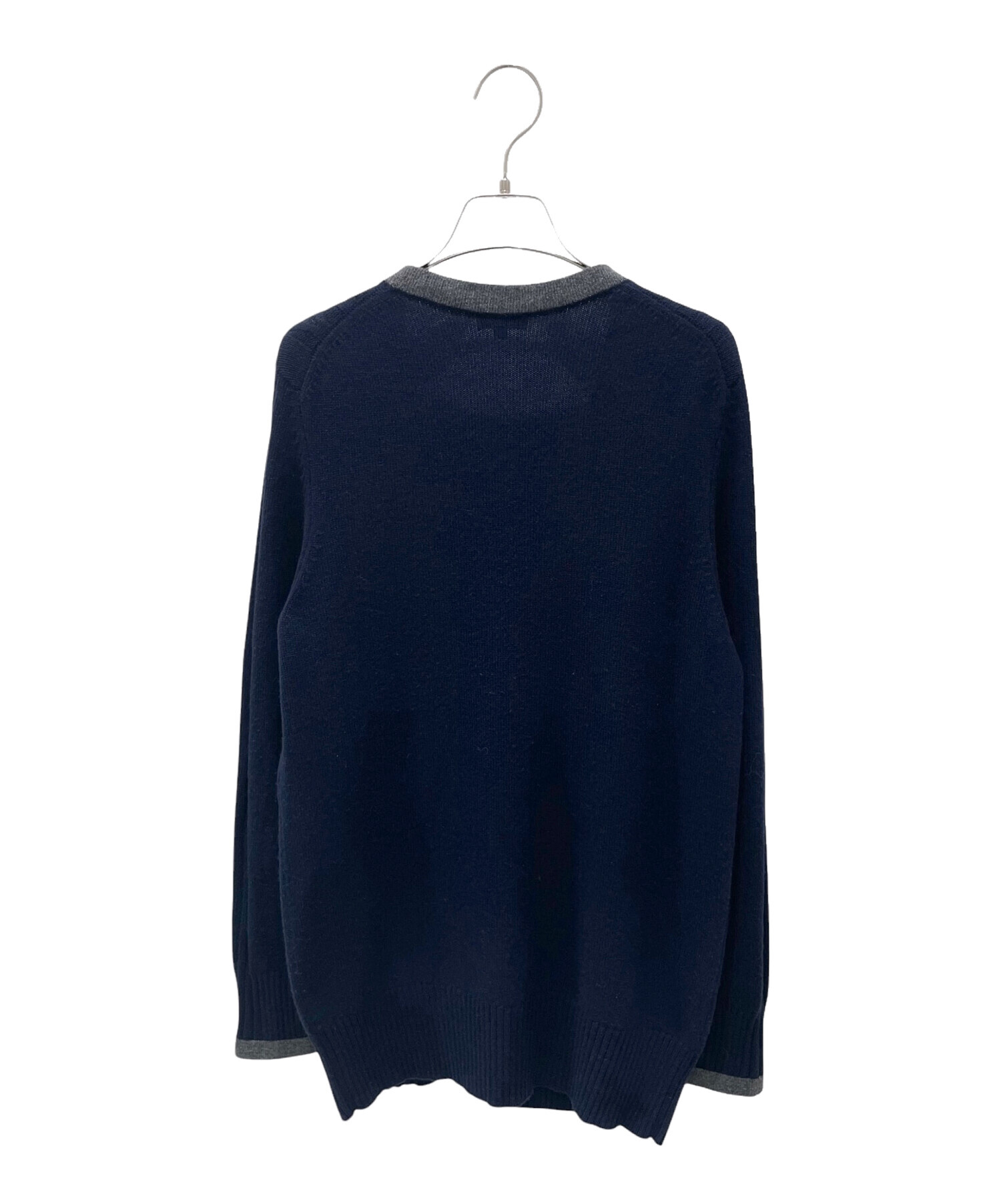 中古・古着通販】CHANEL (シャネル) アンカーボタンカシミヤ