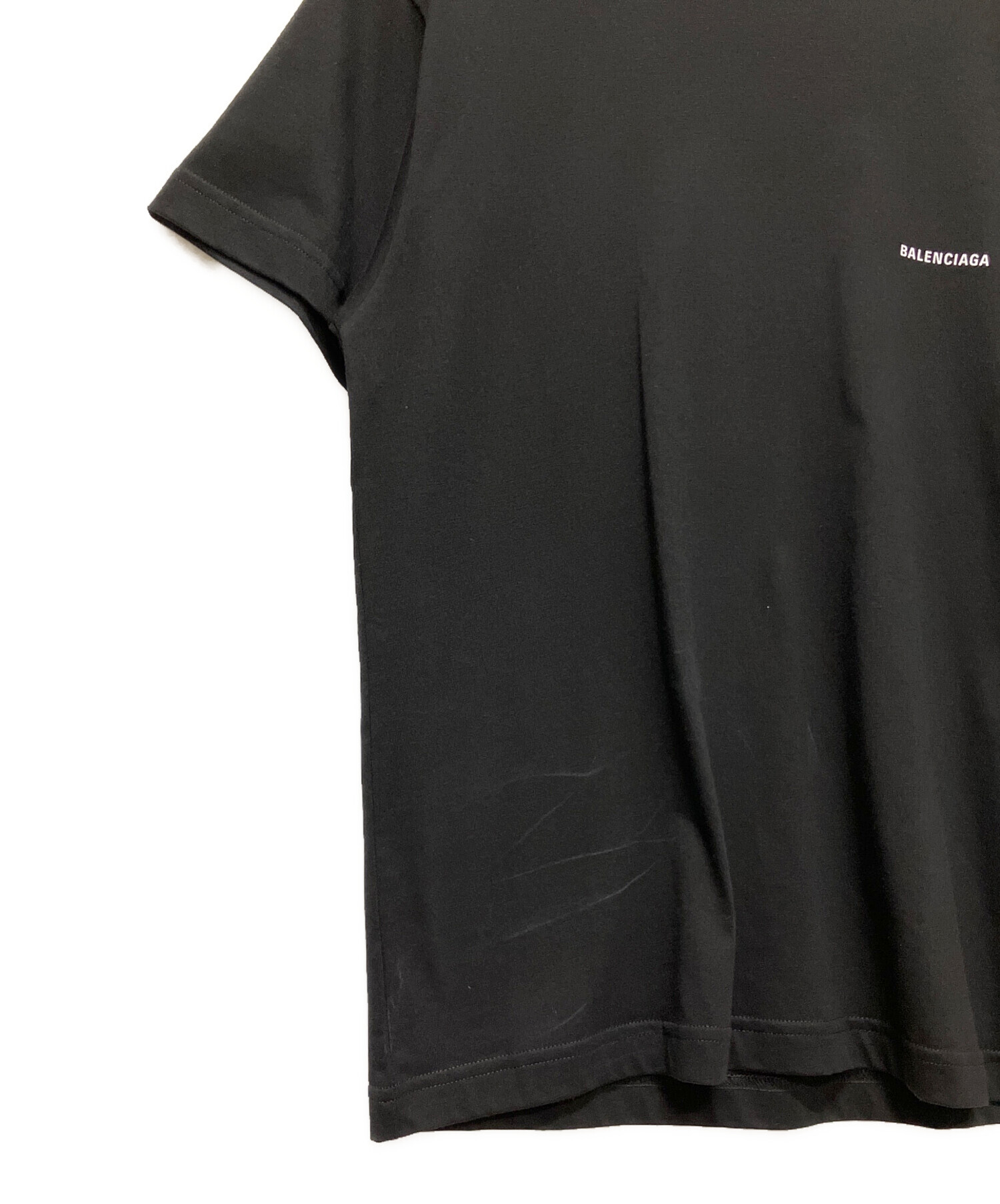 中古・古着通販】BALENCIAGA (バレンシアガ) 21SS Small logo tee/ロゴ 