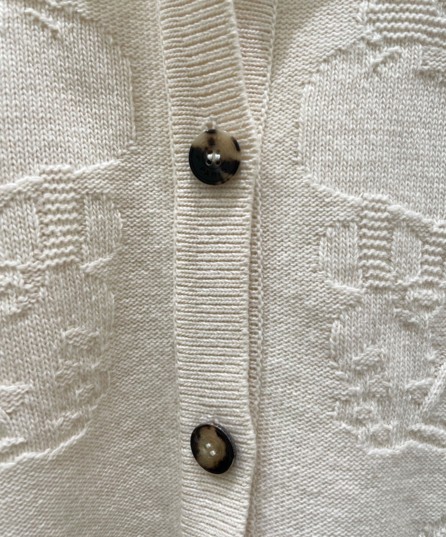 中古・古着通販】HERMES (エルメス) カシミヤ混 ジャガード