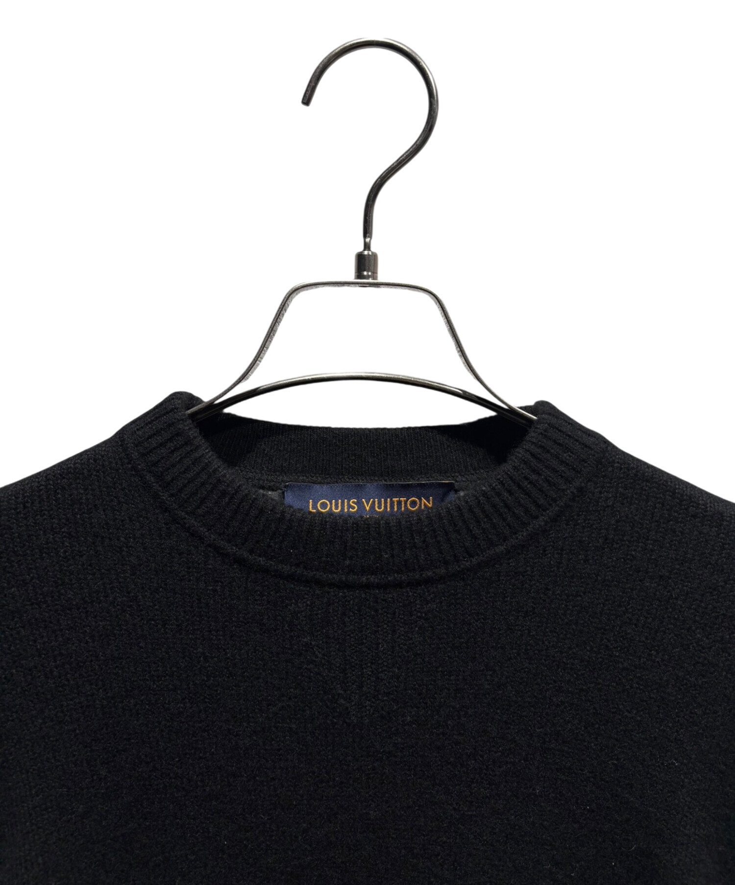 LOUIS VUITTON ルイヴィトン ニット・セーター XS 黒 【古着】【中古】【送料無料】 LOUIS VUITTON - LOUIS VUITTON ルイヴィトン ニット・セーター XS 黒