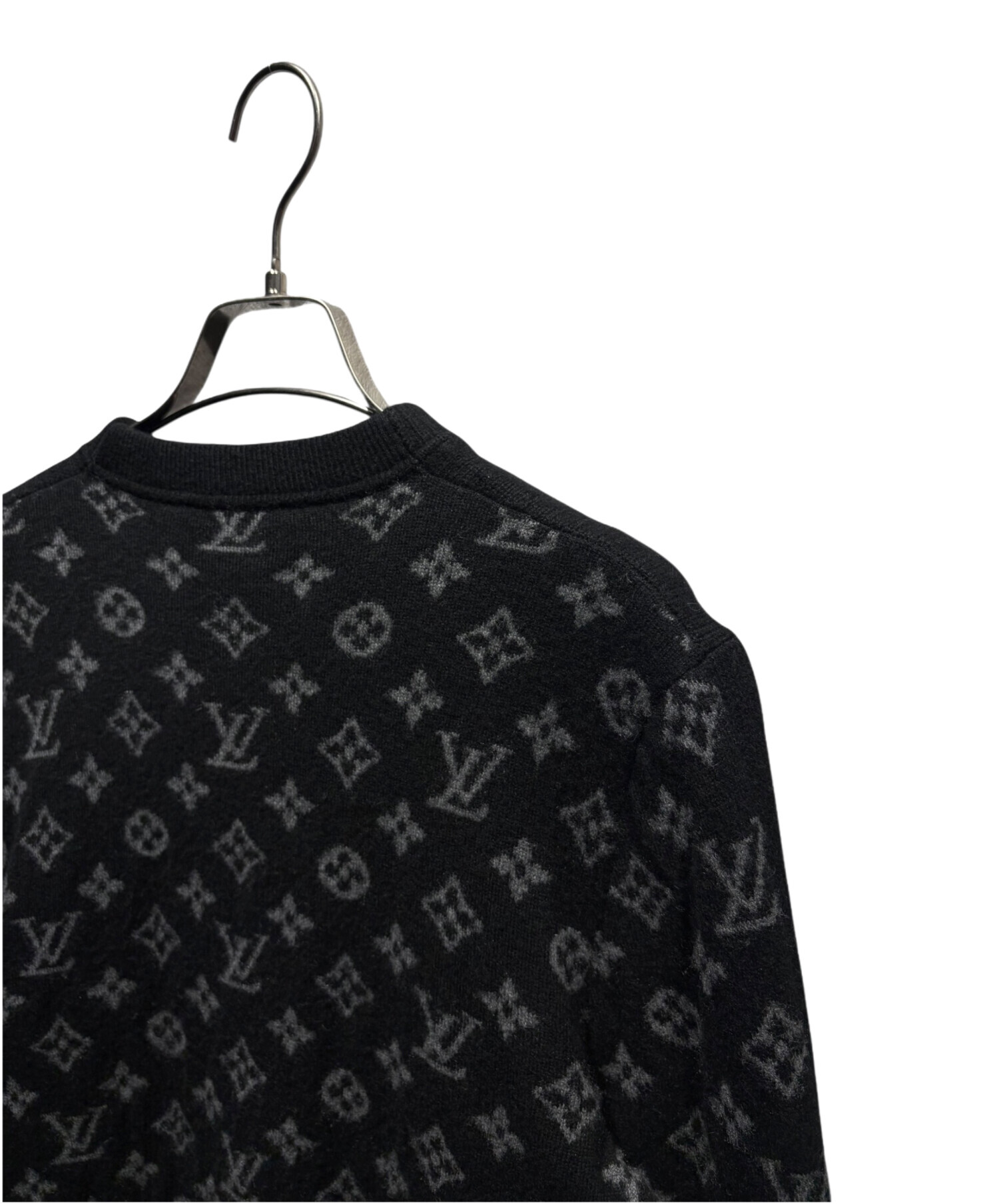 LOUIS VUITTON ルイヴィトン ニット・セーター XS 黒 【古着】【中古】【送料無料】 LOUIS VUITTON - LOUIS VUITTON ルイヴィトン ニット・セーター XS 黒