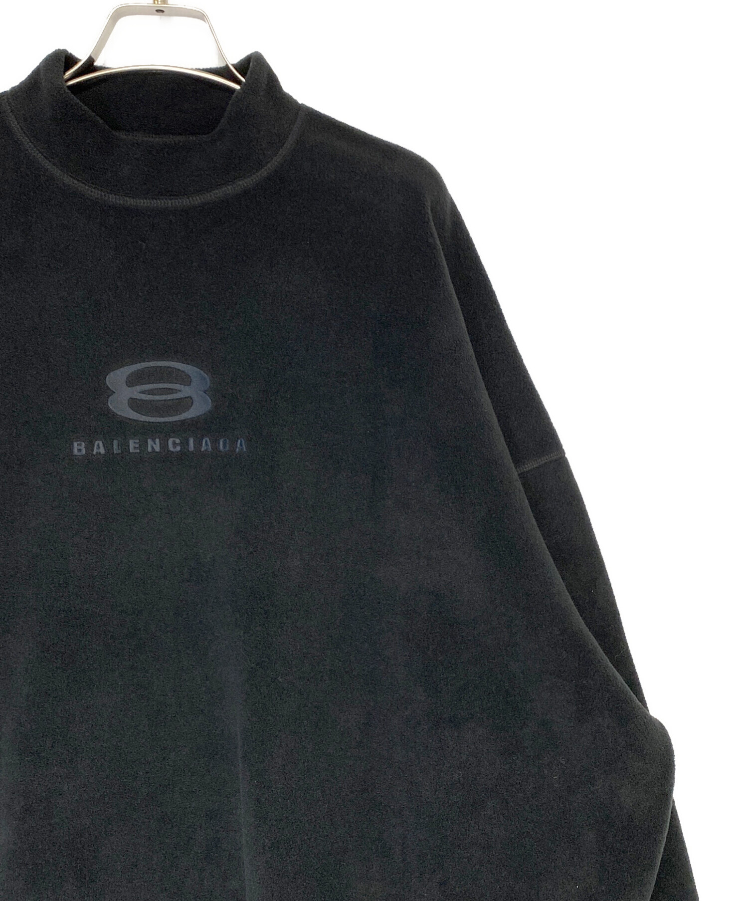 中古・古着通販】BALENCIAGA (バレンシアガ) ロゴフリースプルオーバー