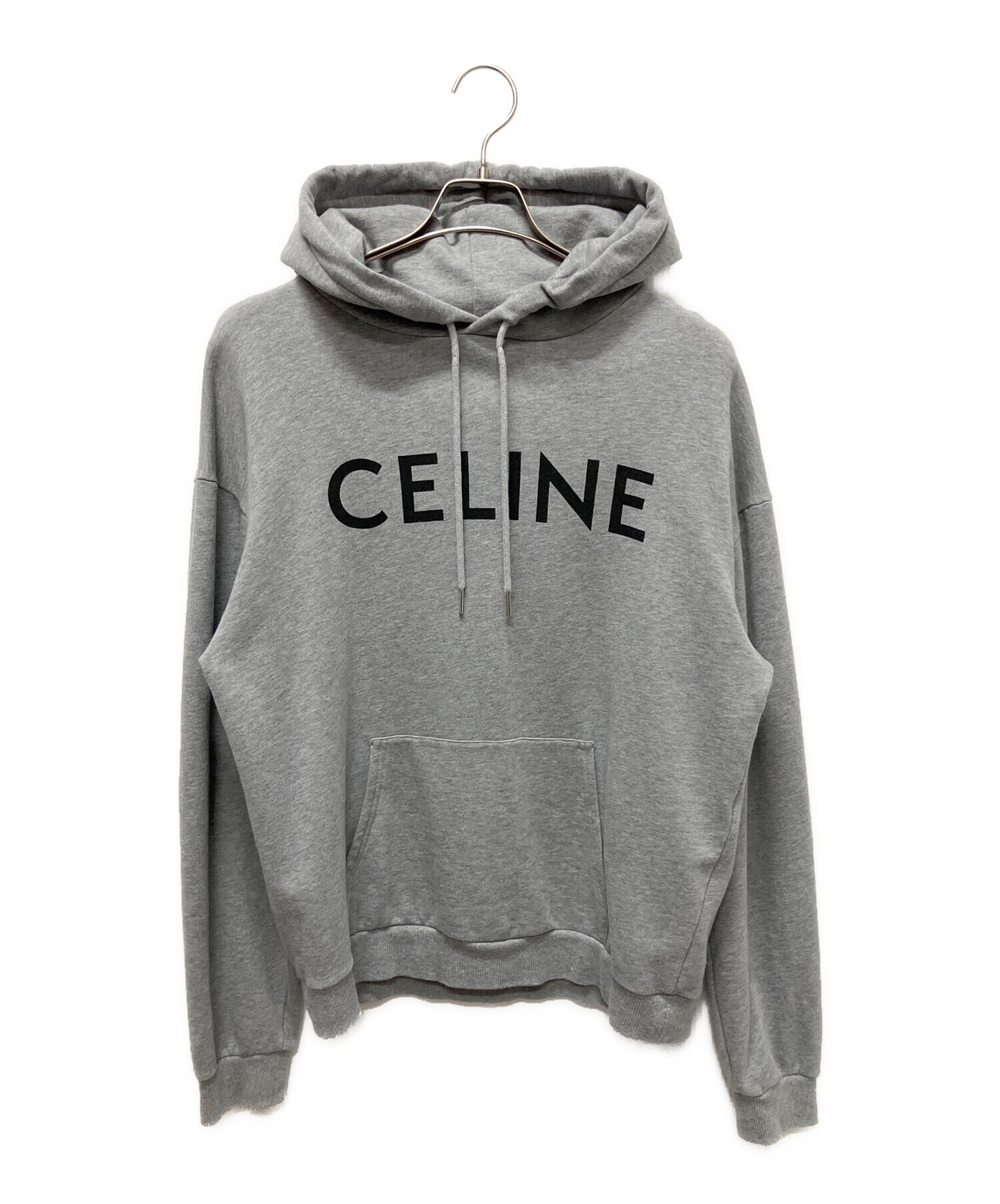 中古・古着通販】CELINE (セリーヌ) ロゴパーカー グレー サイズ:M