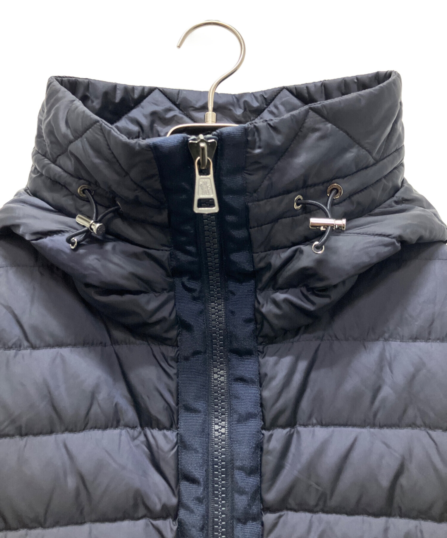 中古・古着通販】MONCLER (モンクレール) ニット切替ダウンジャケット