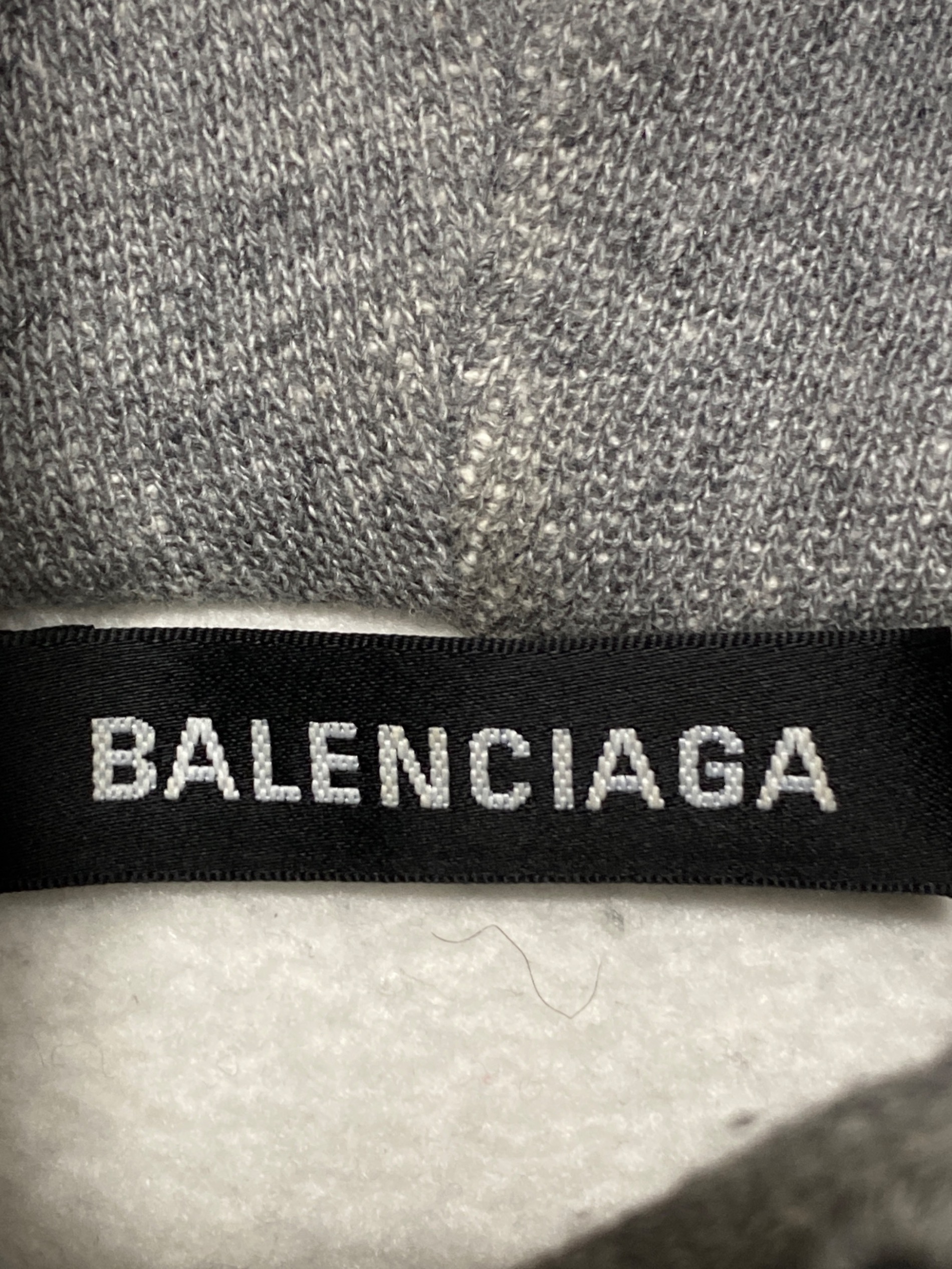 中古・古着通販】BALENCIAGA (バレンシアガ) BBロゴパーカー グレー