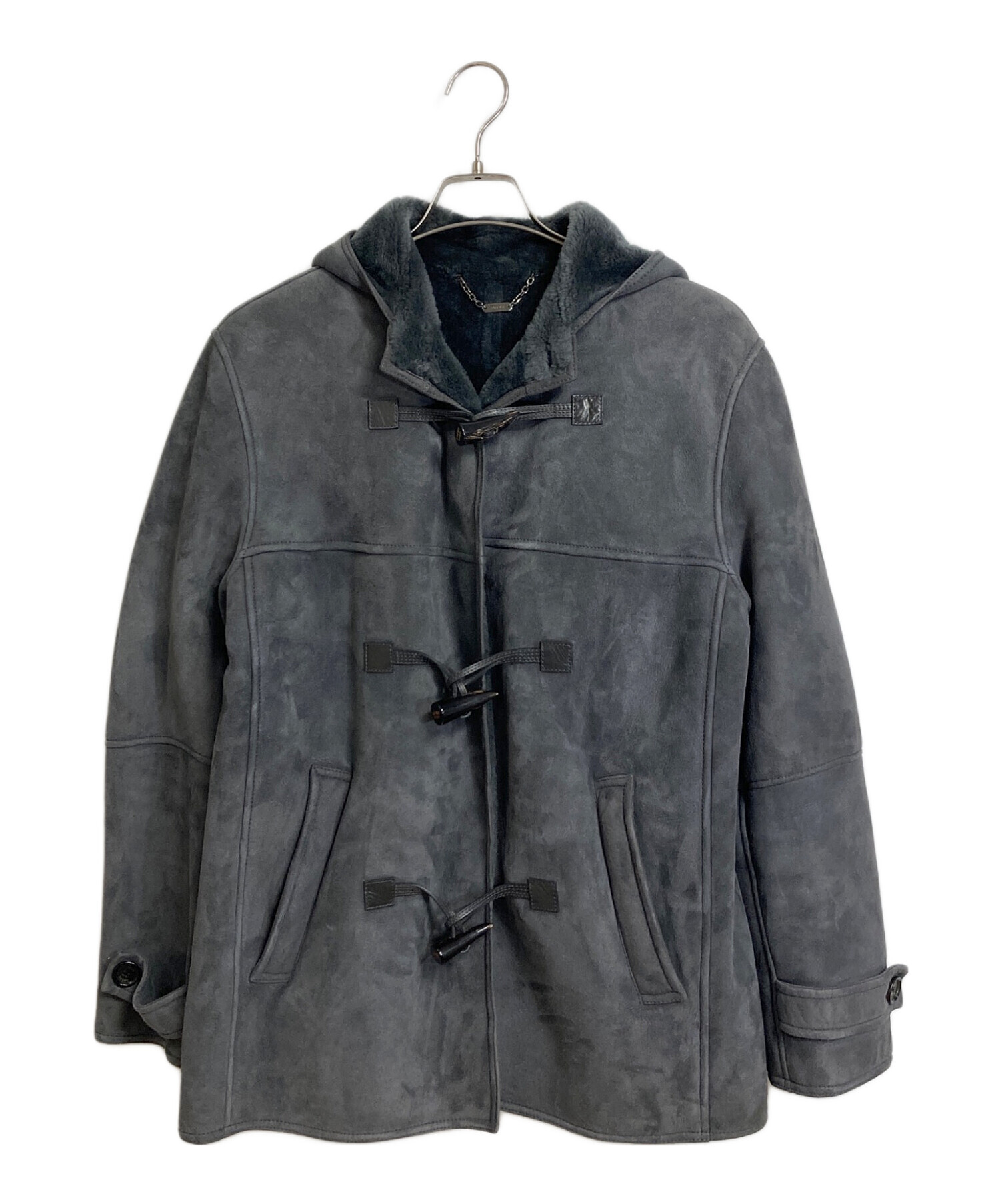 中古・古着通販】LOEWE (ロエベ) ムートンダッフルコート 羊革 国内