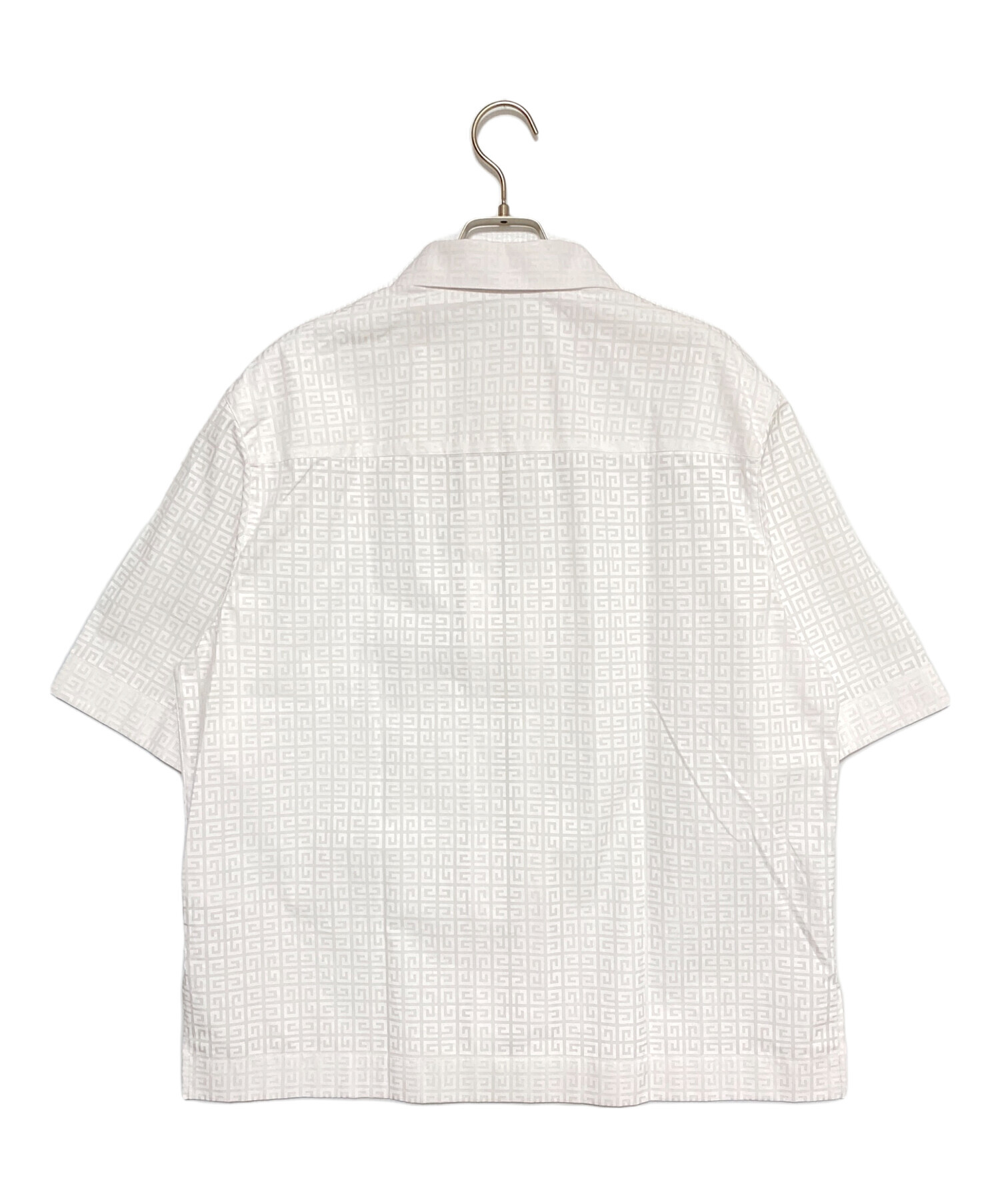 中古・古着通販】GIVENCHY (ジバンシィ) 4Gジップシャツ ホワイト