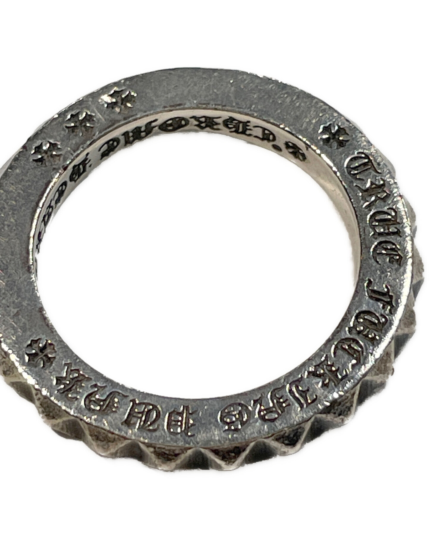 中古・古着通販】CHROME HEARTS (クロムハーツ) TFPビックパンクリング