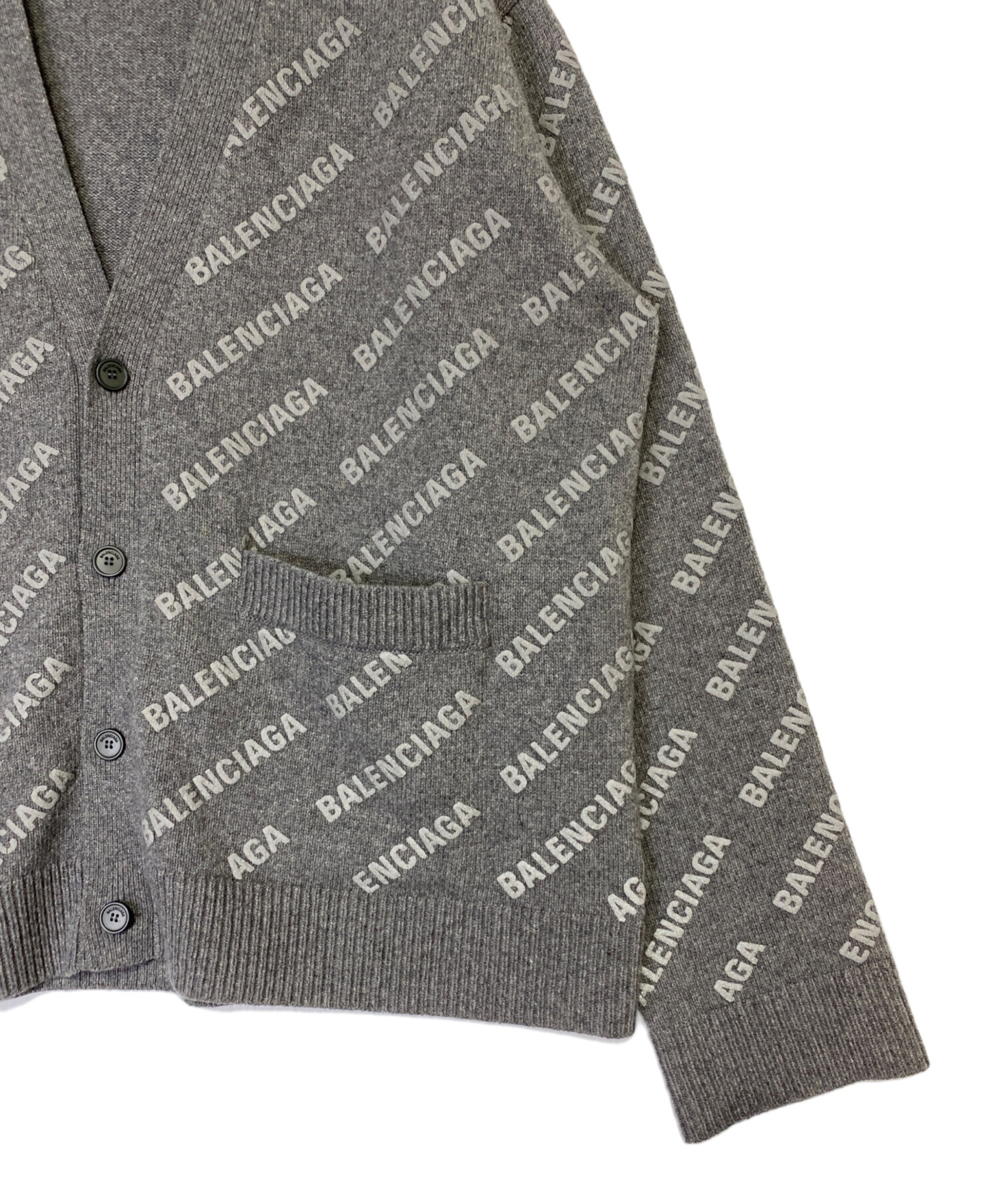 中古・古着通販】BALENCIAGA (バレンシアガ) オールオーバーロゴ