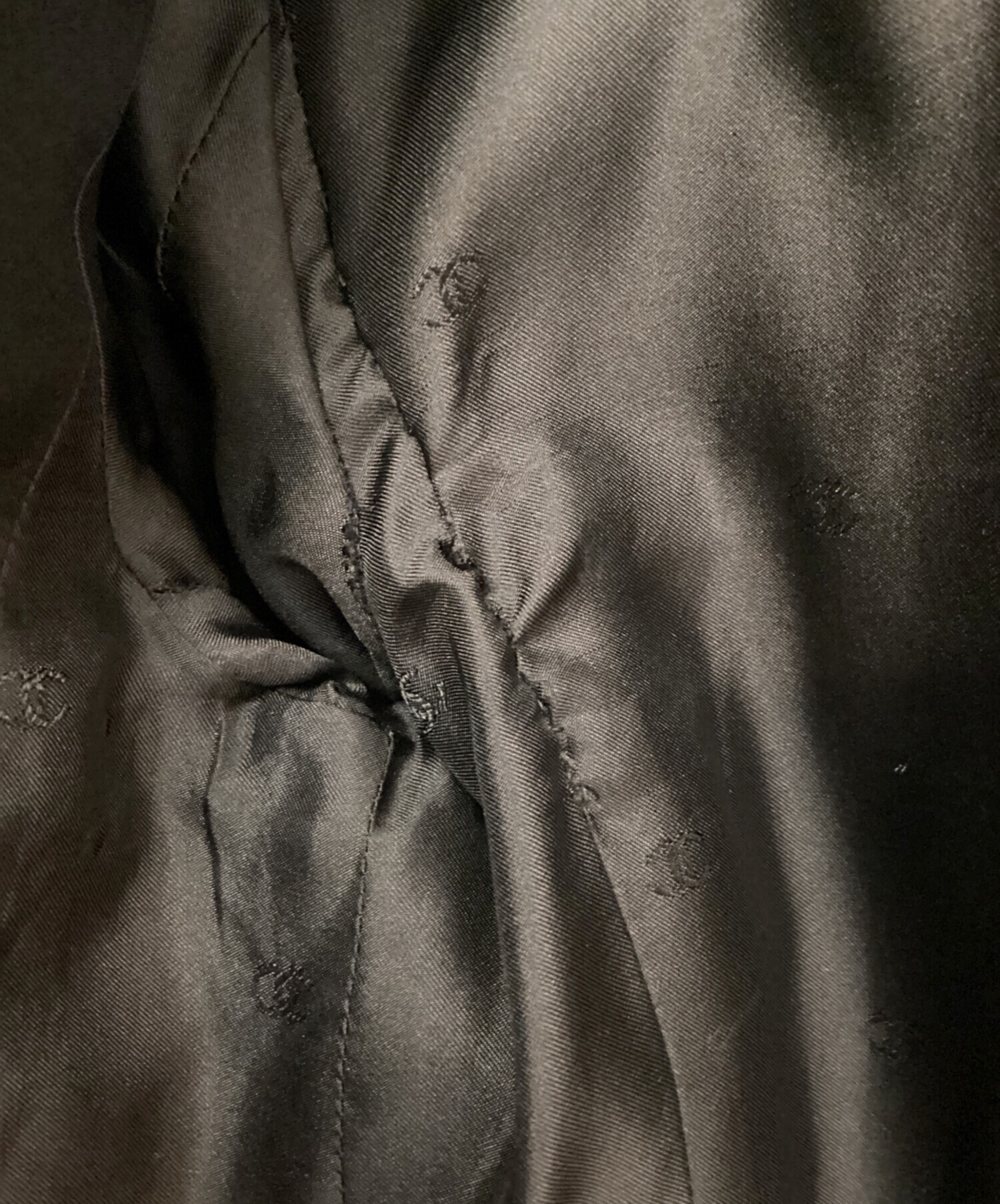 中古・古着通販】CHANEL (シャネル) ダブルジャケット ブラック サイズ