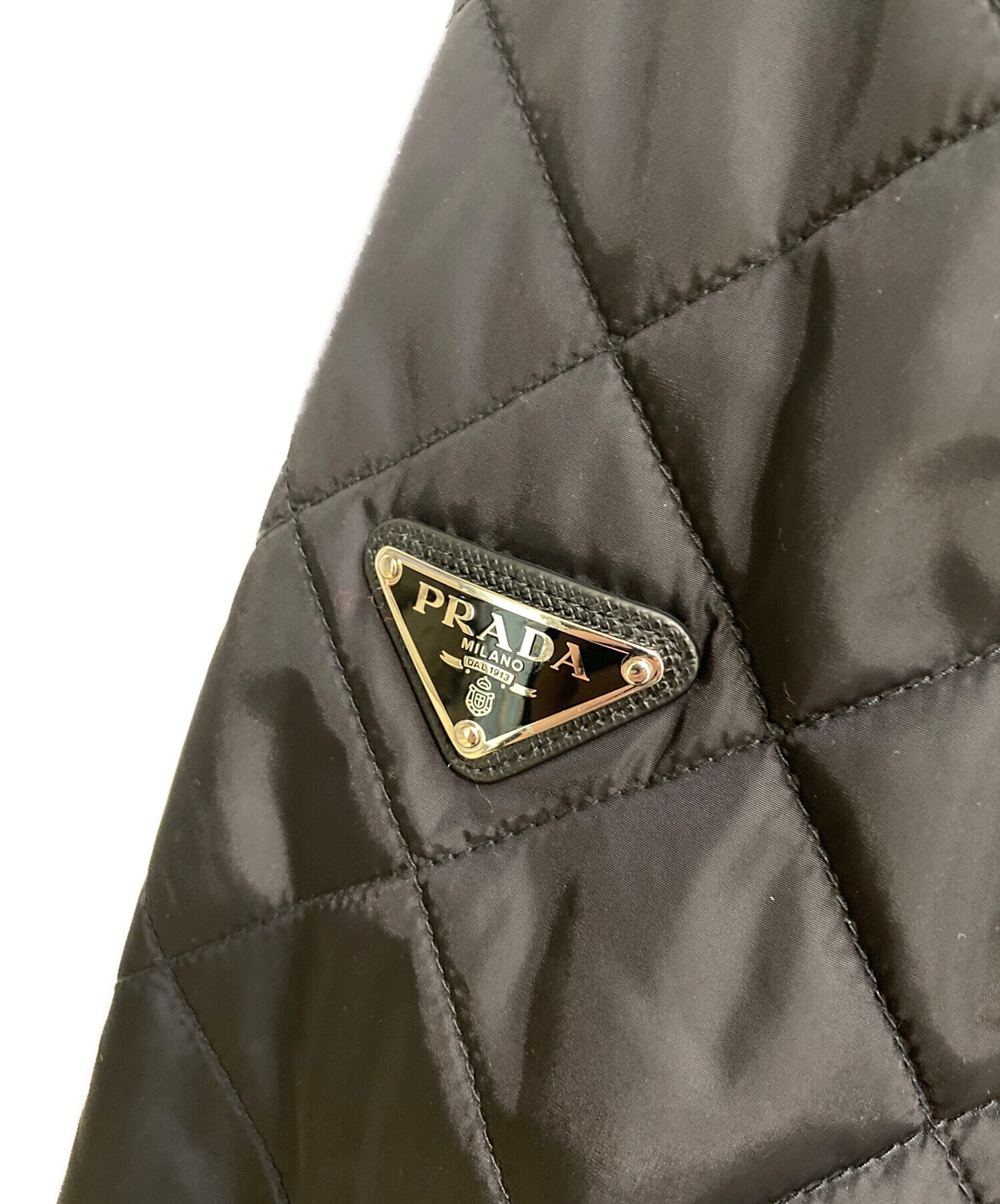 中古・古着通販】PRADA (プラダ) ナイロンキルティングジャケット 