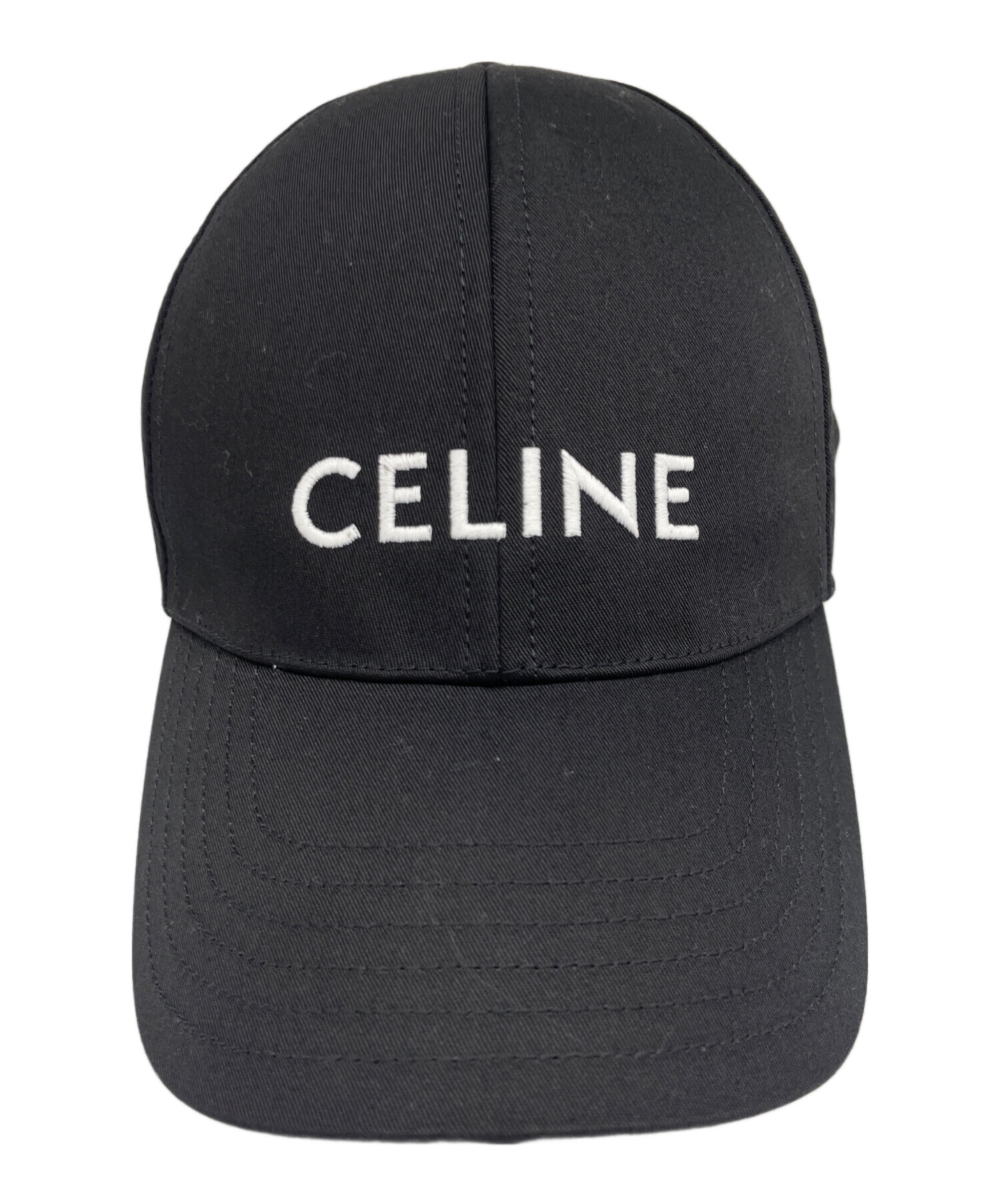 中古・古着通販】CELINE (セリーヌ) ロゴベースボール キャップ 