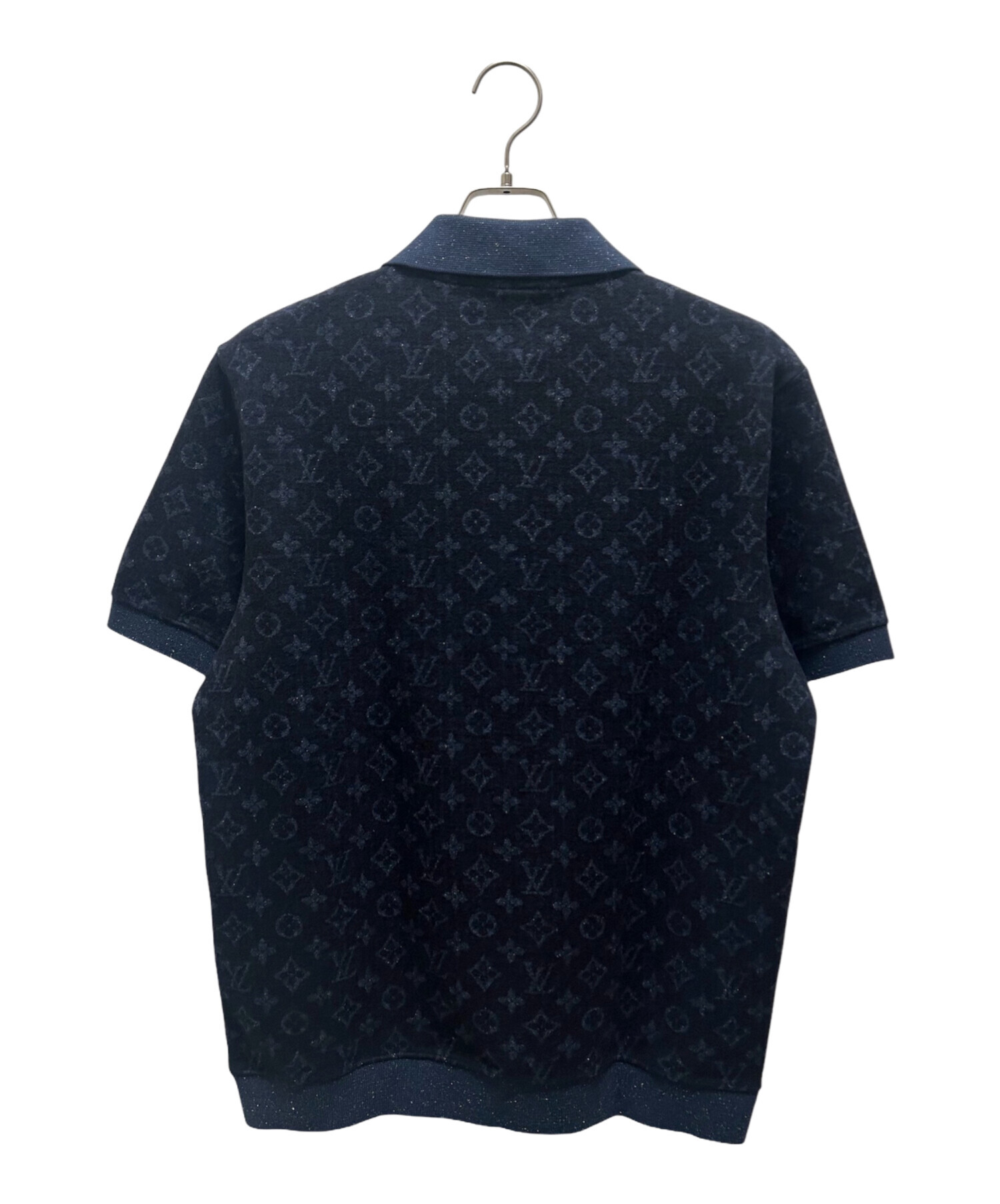 【美品】LOUISVUITTONポロシャツ 中古・古着通販】LOUIS VUITTON (ルイ ヴィトン) モノグラムツイード
